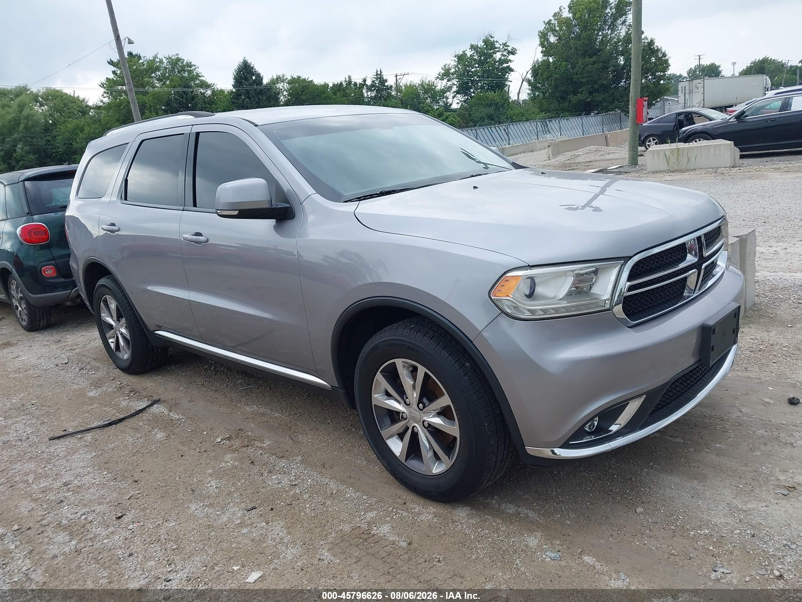2016 Dodge Durango VIN 1C4RDJDG0GC437577 IAAI salvage auction — Normal Wear, Clear (Montana), sold $1,225 on 2026-09-08 (photo 1)