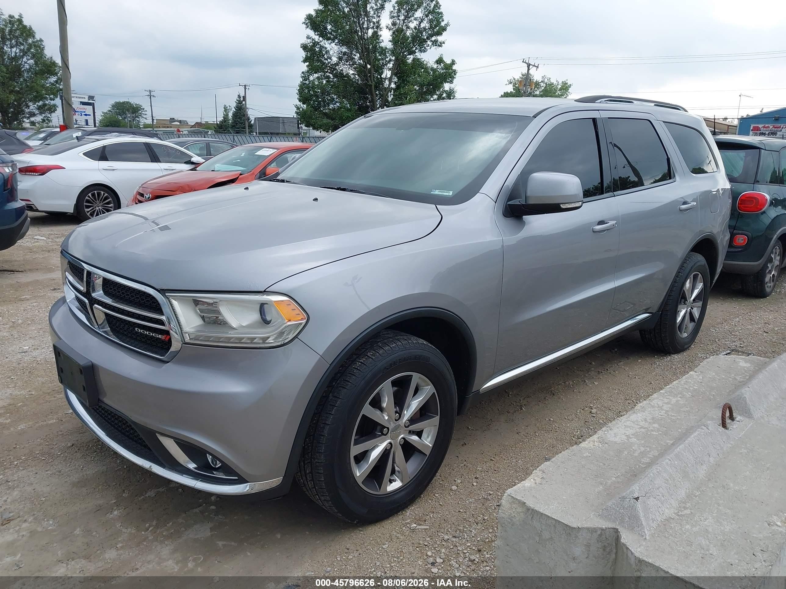 2016 Dodge Durango VIN 1C4RDJDG0GC437577 IAAI salvage auction — Normal Wear, Clear (Montana), sold $1,225 on 2026-09-08 (photo 2)