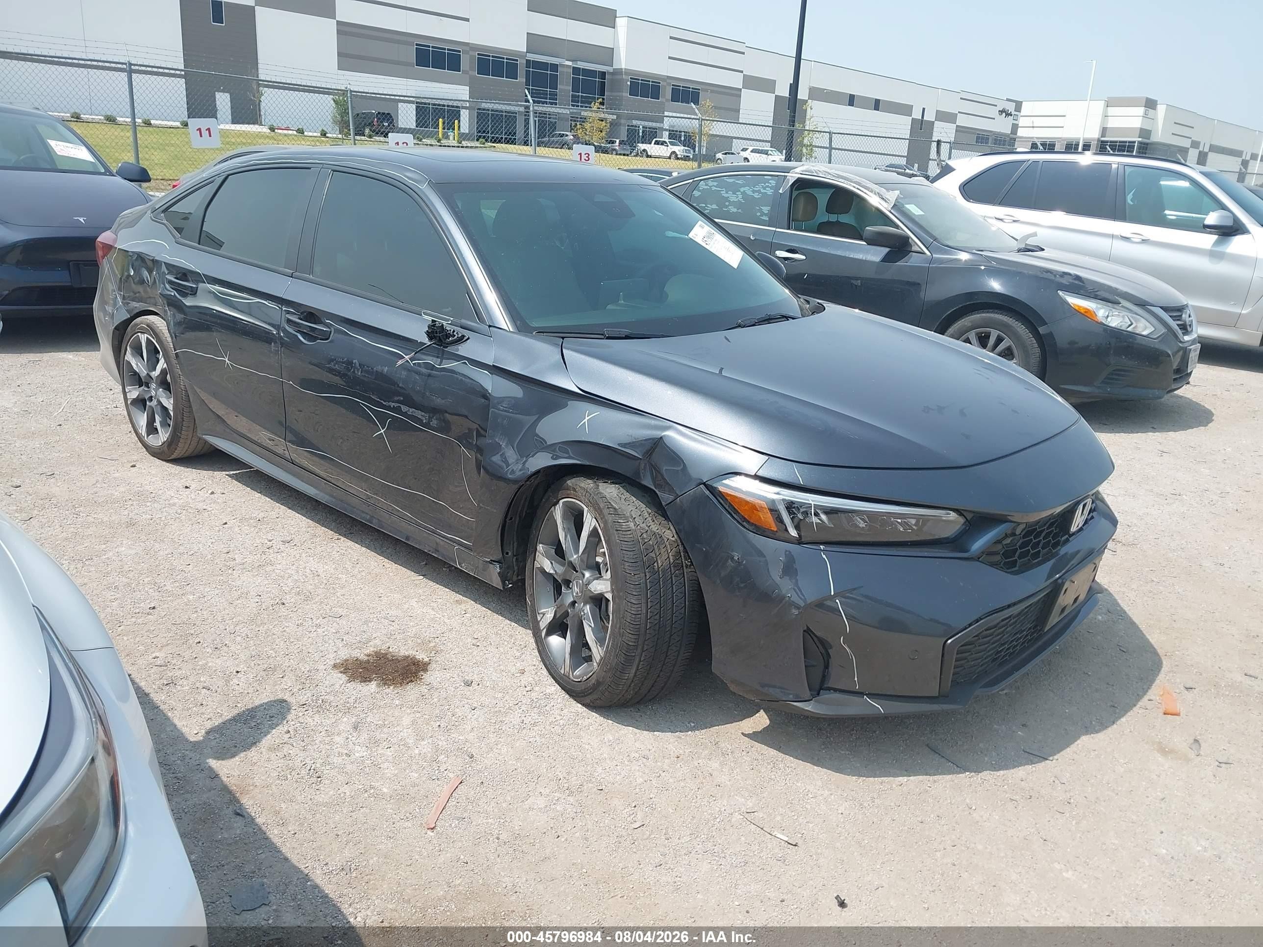 2026 Honda Civic Hybrid VIN 2HGFE4F87TH323785 — IAAI salvage auction photo