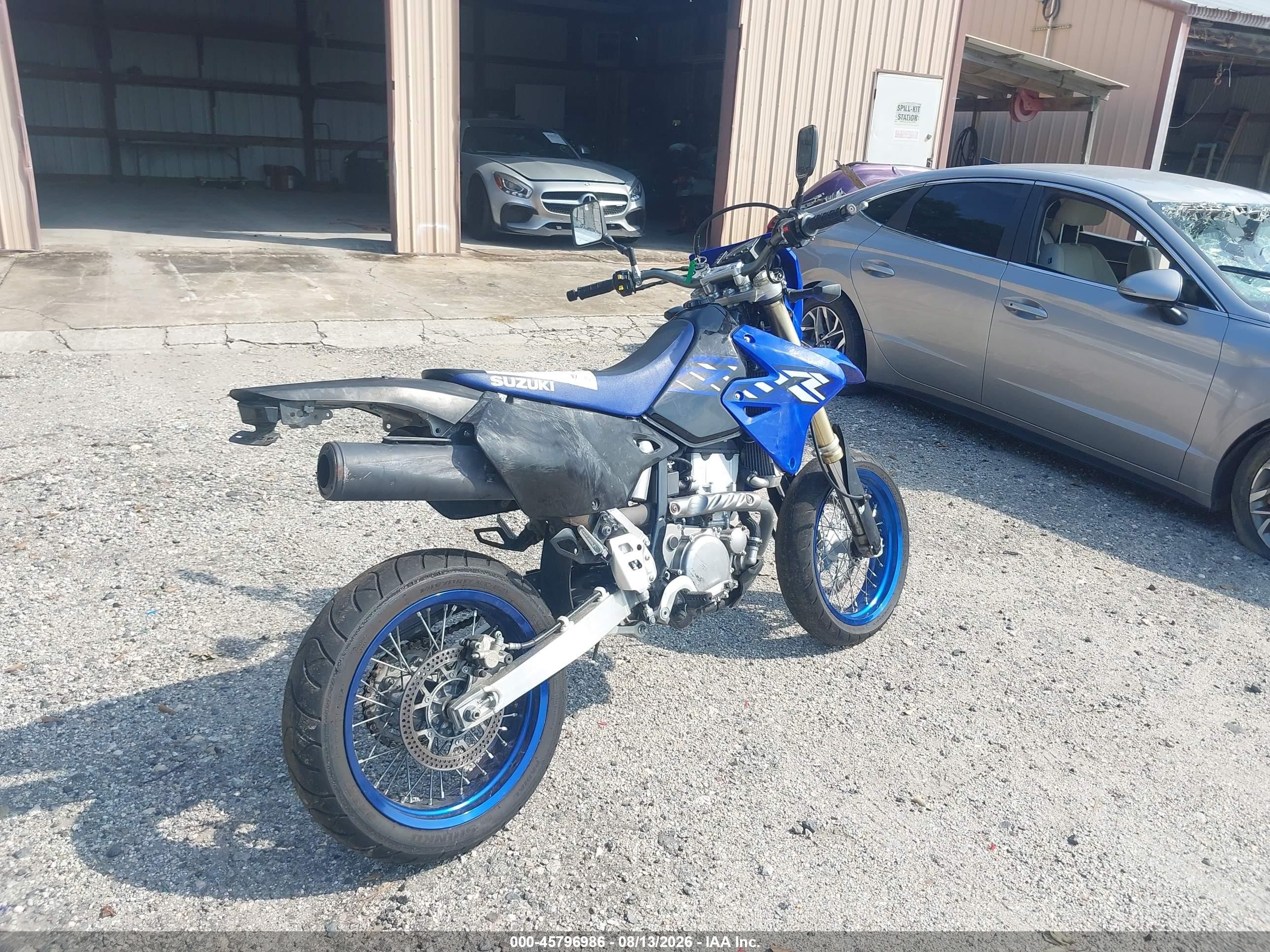 2023 Suzuki Dr-z VIN JS1SK44A2P7100254 IAAI salvage auction — Front End, Salvage (South Carolina), sold $2,350 on 2026-09-09 (photo 4)