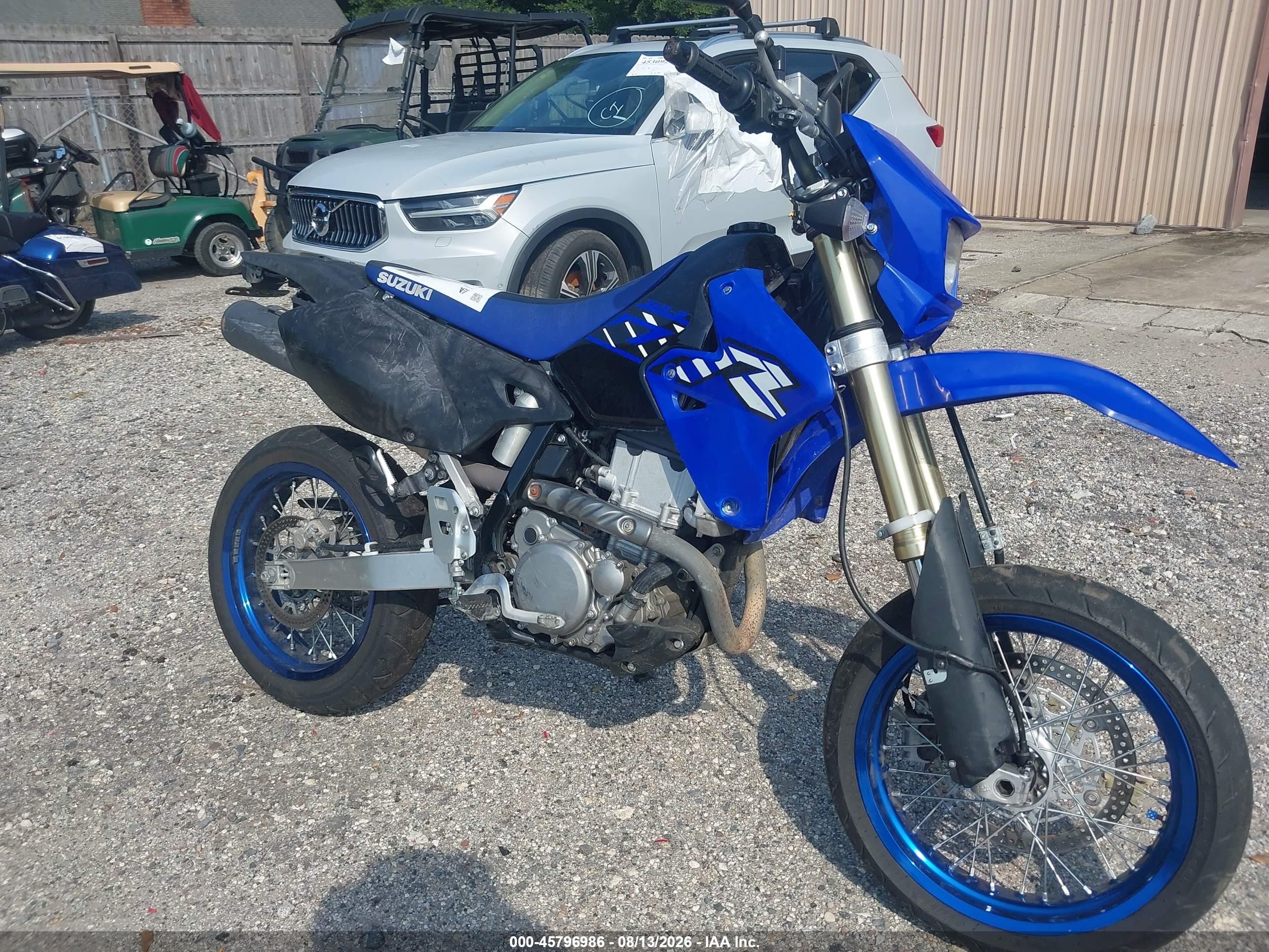 2023 Suzuki Dr-z VIN JS1SK44A2P7100254 IAAI salvage auction — Front End, Salvage (South Carolina), sold $2,350 on 2026-09-09 (photo 8)