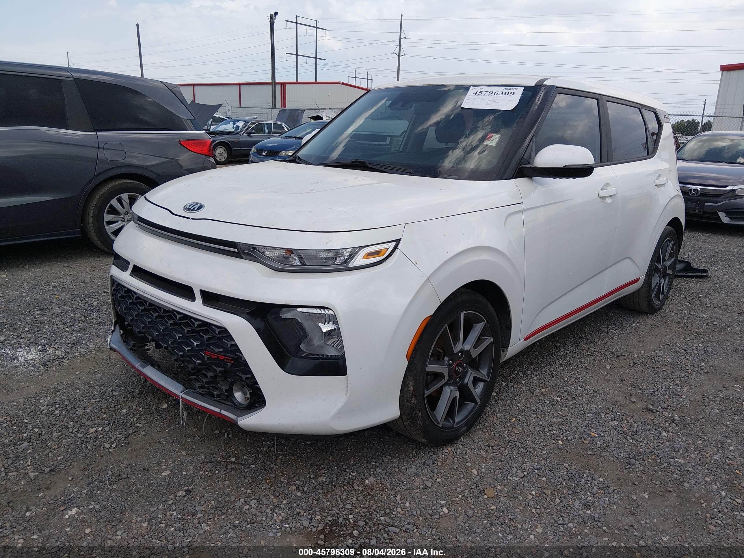 2020 Kia Soul VIN KNDJ63AU2L7091242 IAAI salvage auction — Front End, Salvage (Louisiana), sold $1,900 on 2026-09-09 (photo 2)