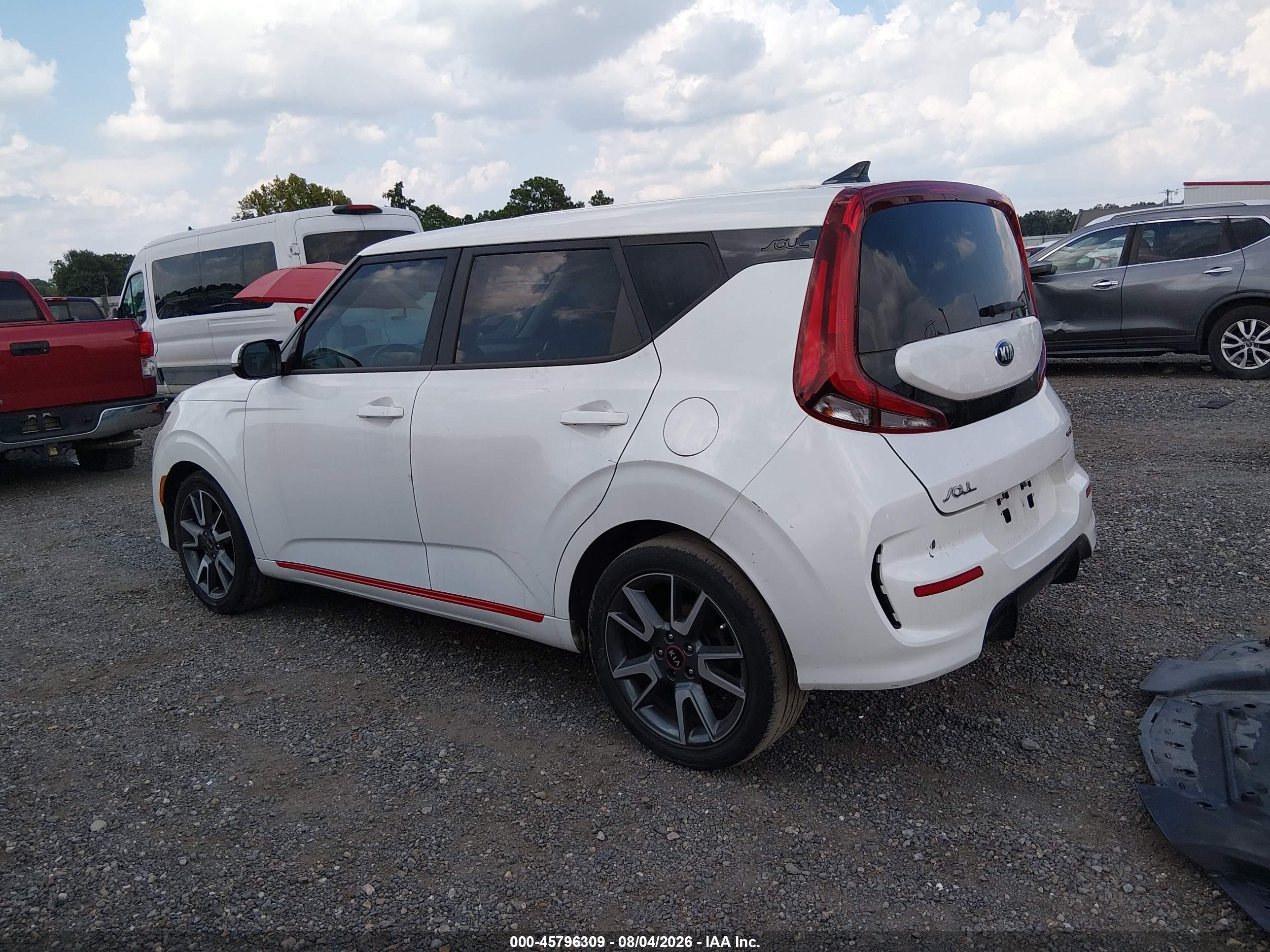 2020 Kia Soul VIN KNDJ63AU2L7091242 IAAI salvage auction — Front End, Salvage (Louisiana), sold $1,900 on 2026-09-09 (photo 3)