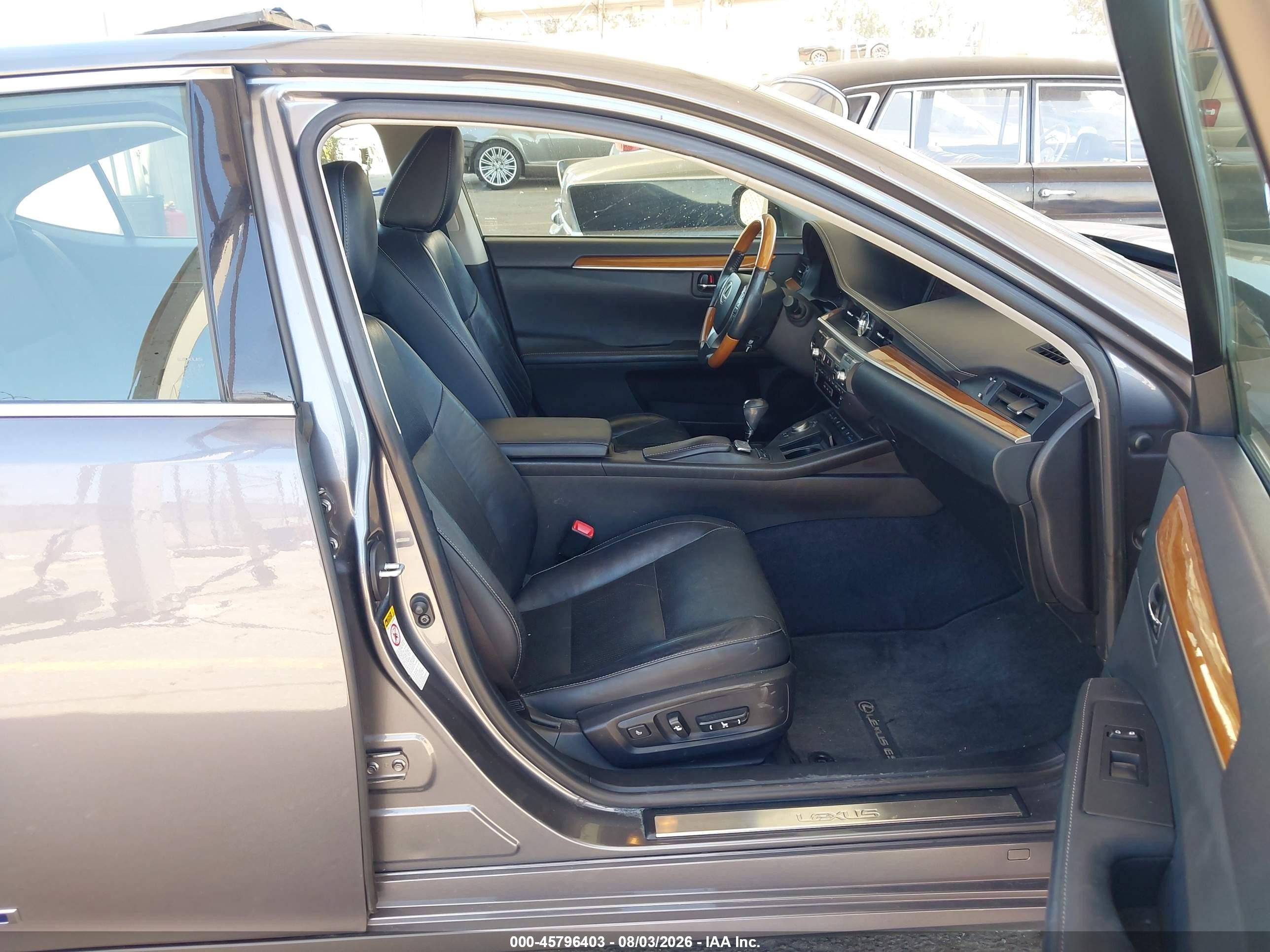 2015 Lexus ES VIN JTHBW1GG4F2091219 IAAI salvage auction — Front End, Salvage (California), sold $5,900 on 2026-09-24 (photo 5)