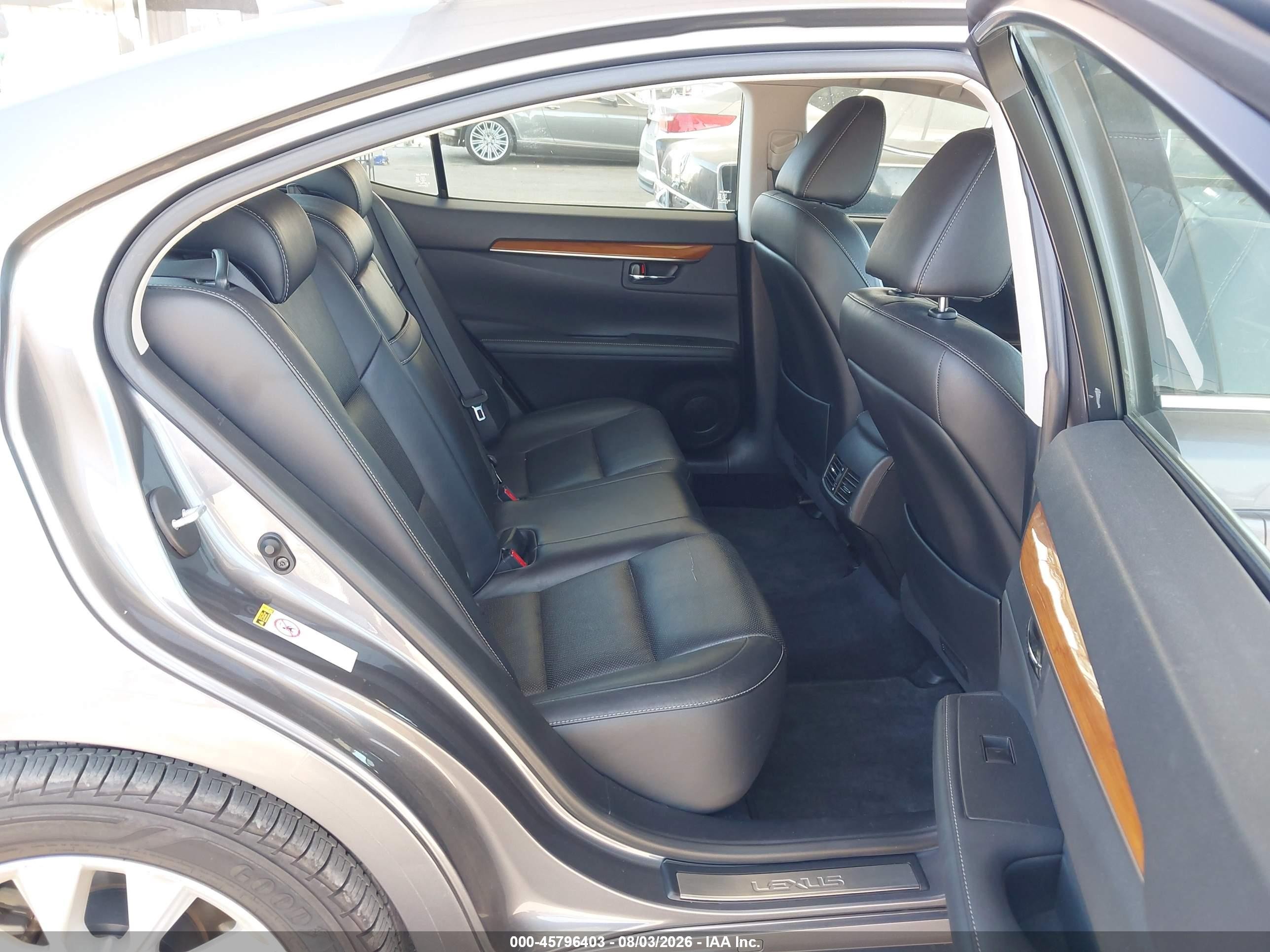 2015 Lexus ES VIN JTHBW1GG4F2091219 IAAI salvage auction — Front End, Salvage (California), sold $5,900 on 2026-09-24 (photo 8)