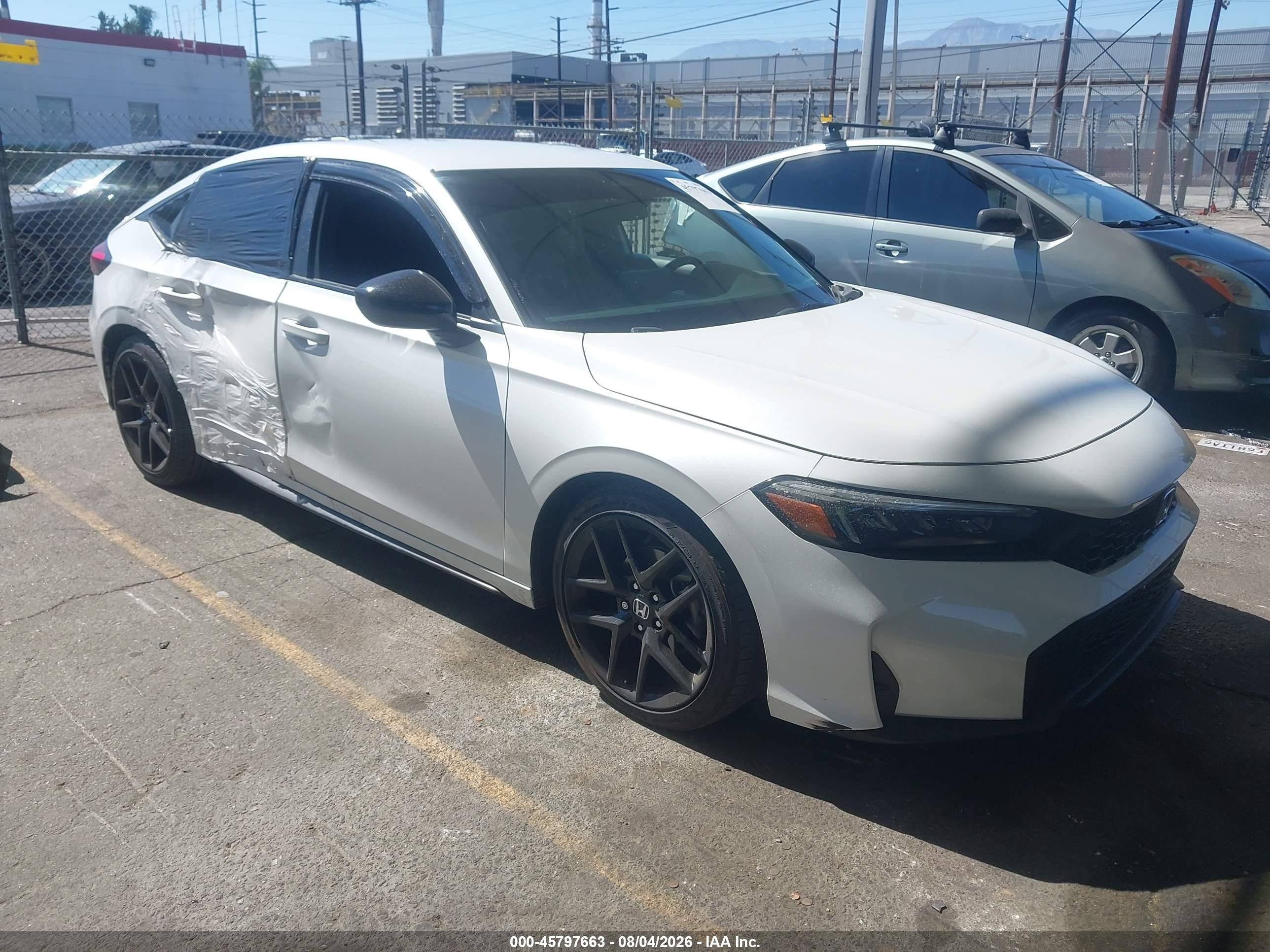 2025 Honda Civic VIN 19XFL2H86SE030797 — IAAI salvage auction photo