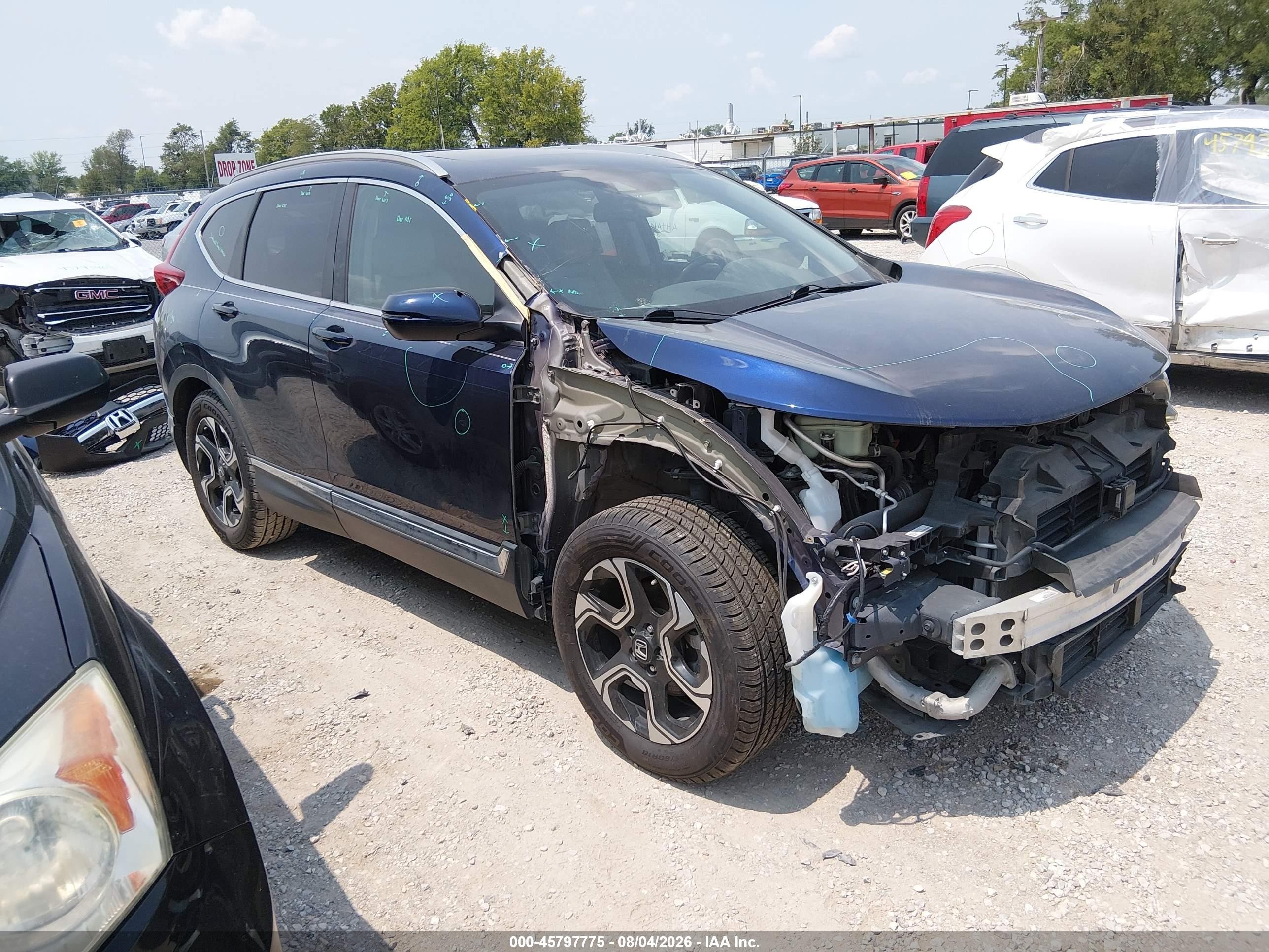 2018 Honda CR-V — VIN 7FARW1H9XJE001713