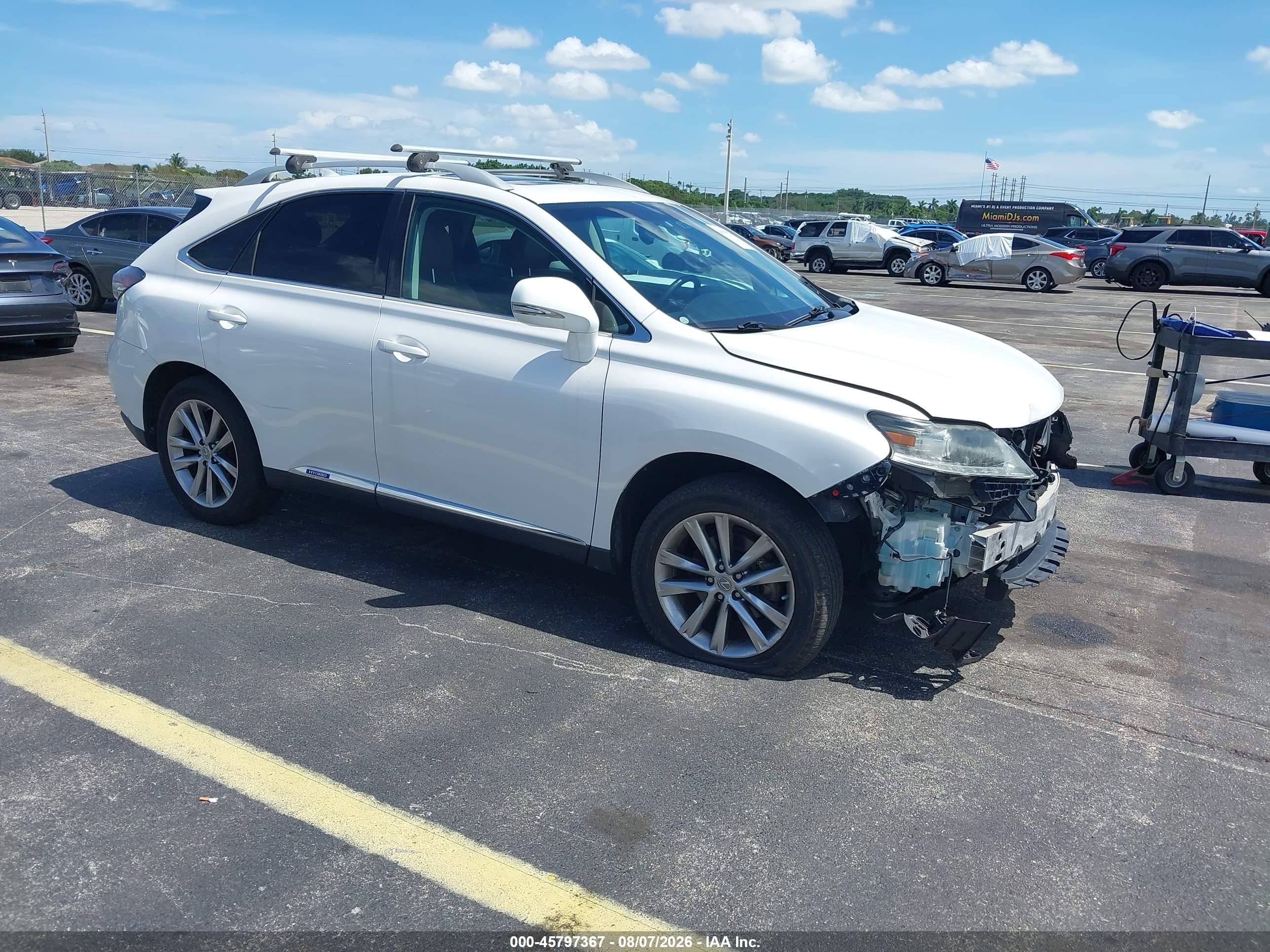 2015 Lexus RX 450h VIN 2T2BC1BAXFC007236 — IAAI salvage auction photo