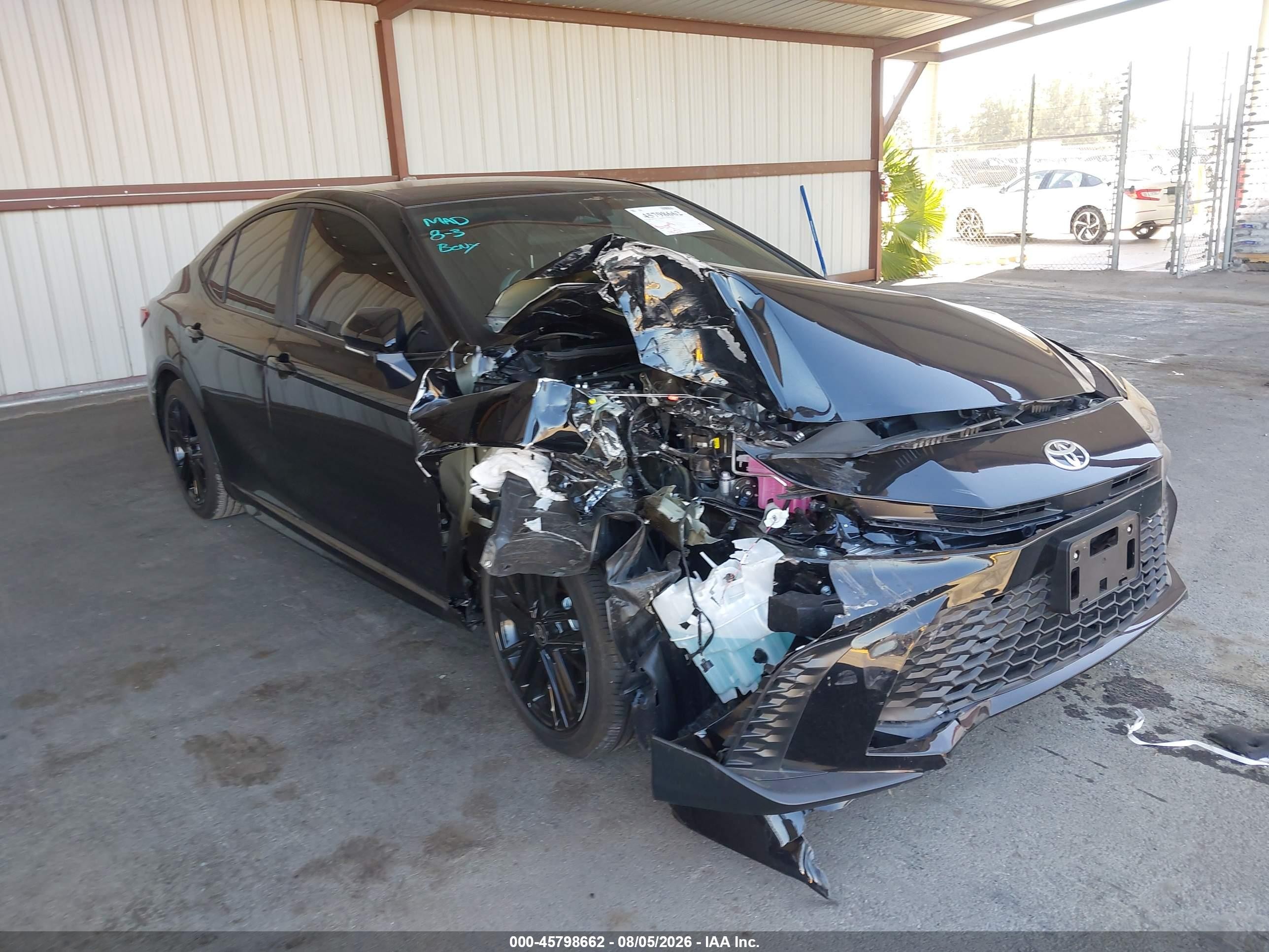 2026 Toyota Camry VIN 4T1DAACKXTU261033 — IAAI salvage auction photo