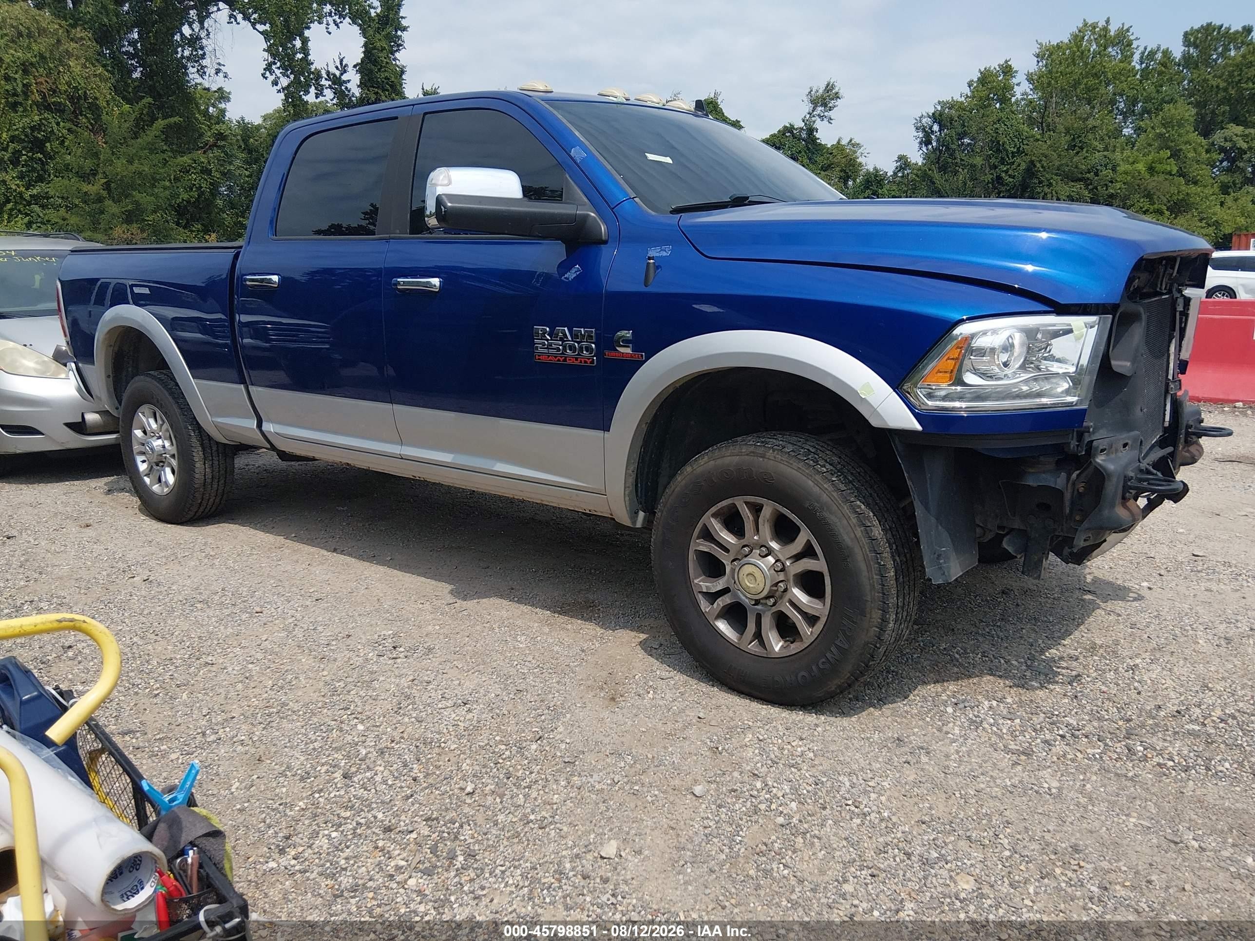 2016 Ram 2500 VIN 3C6UR5FL6GG255450 — IAAI salvage auction photo