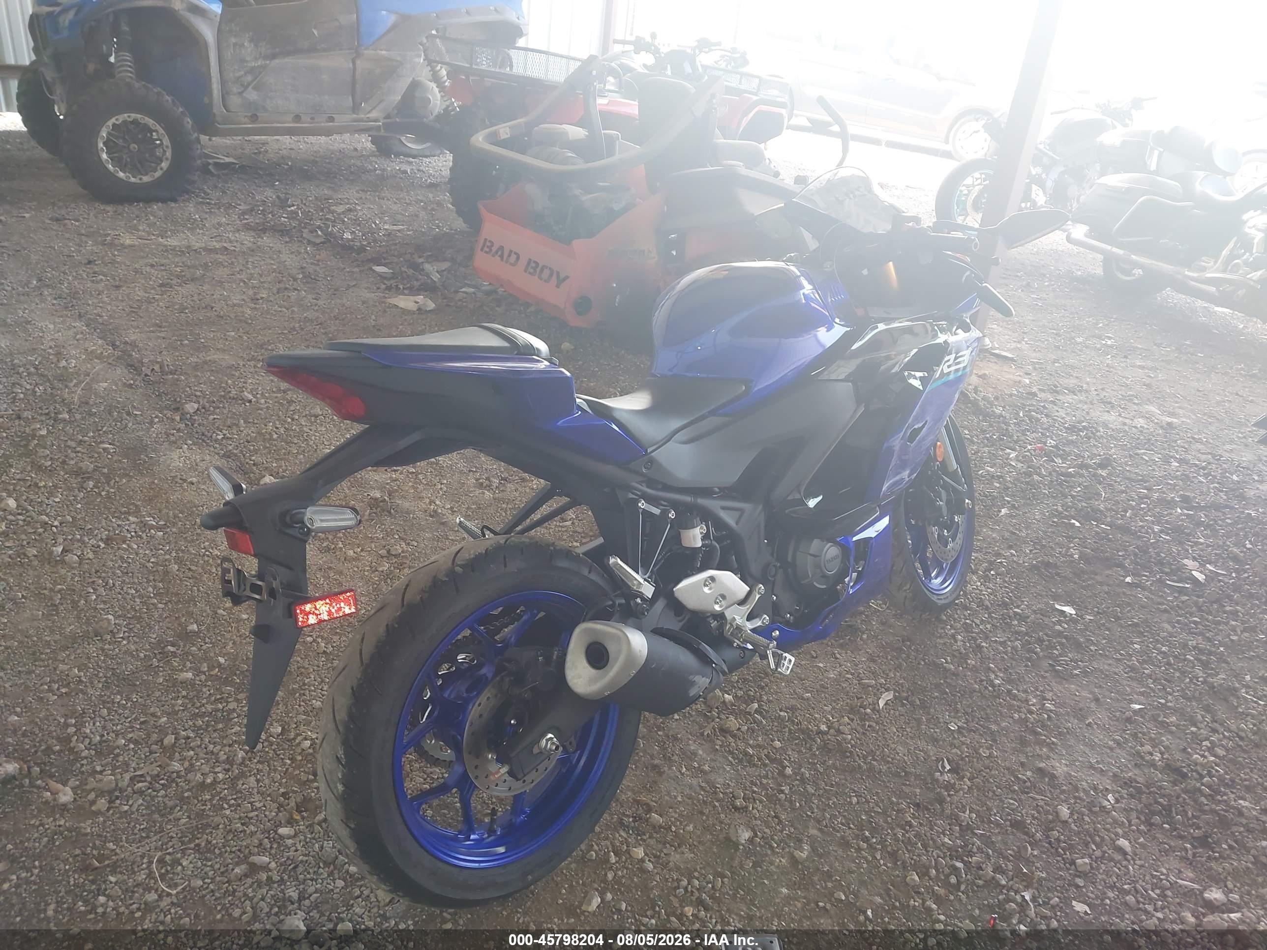 2026 Yamaha VIN MH3RH25E6TK007125 IAAI salvage auction — Unknown, Salvage (Louisiana), sold $2,000 on 2026-09-21 (photo 4)
