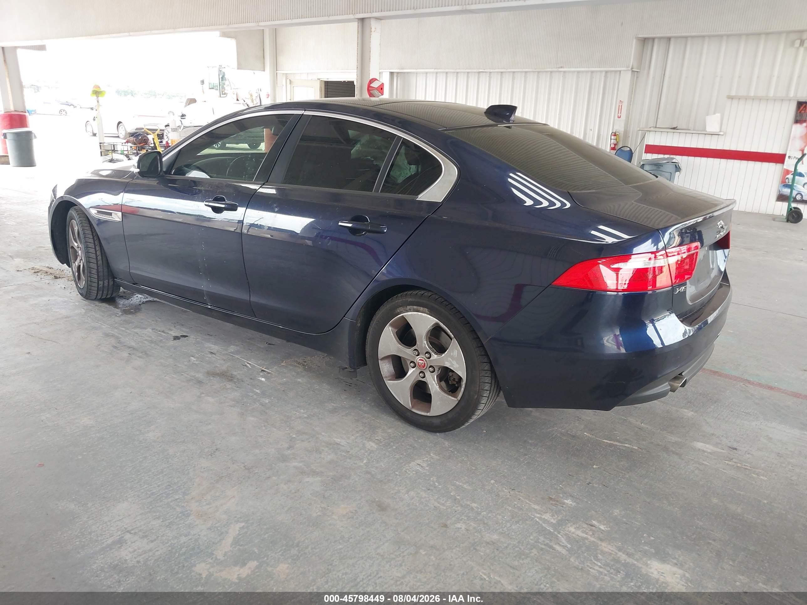 2018 Jaguar Xe VIN SAJAR4FX1JCP34833 IAAI salvage auction — Side, Rebuildable (Florida), sold $650 on 2026-09-09 (photo 3)