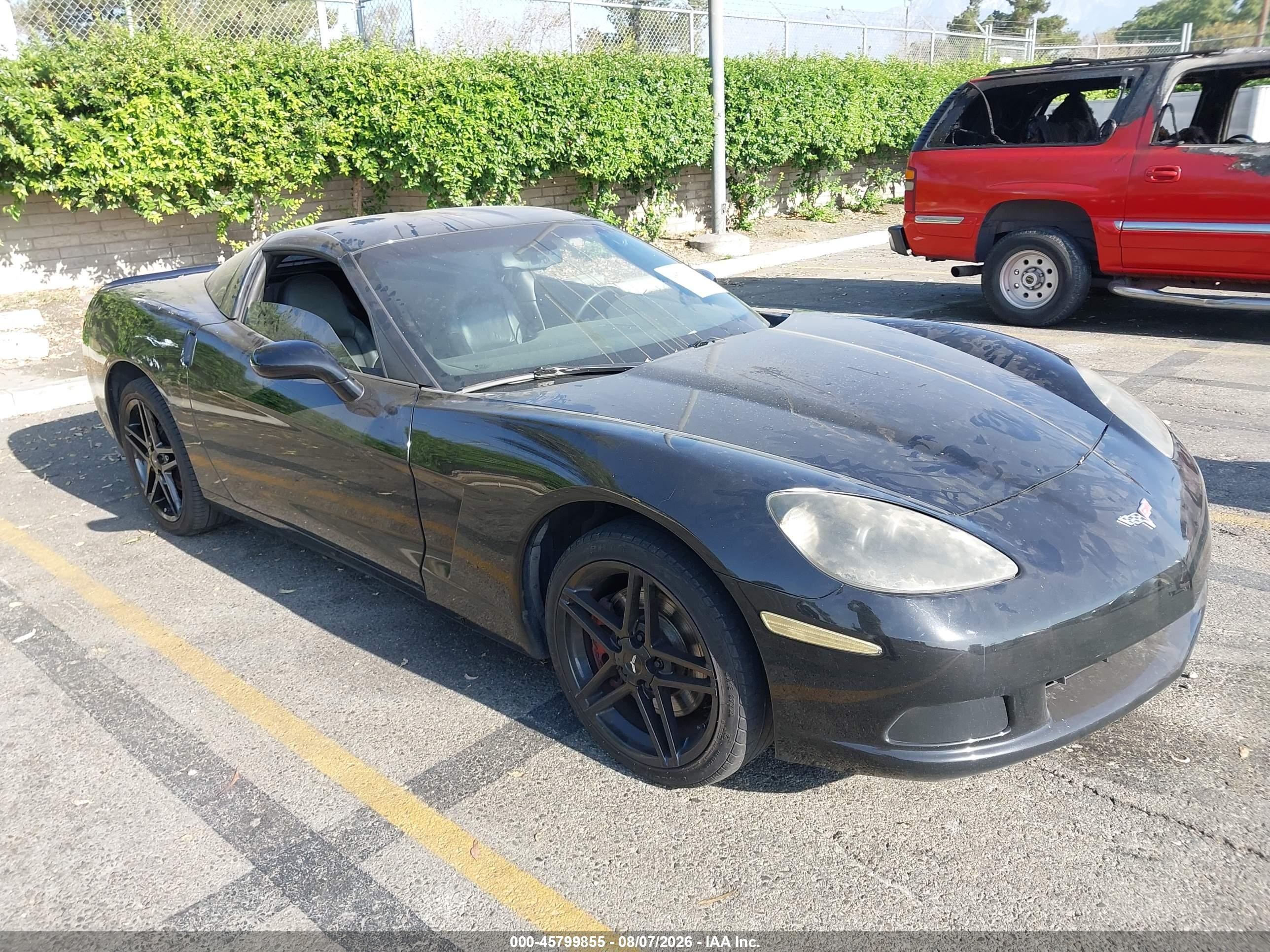2008 Chevrolet Corvette VIN 1G1YY25W885114291 — IAAI salvage auction photo