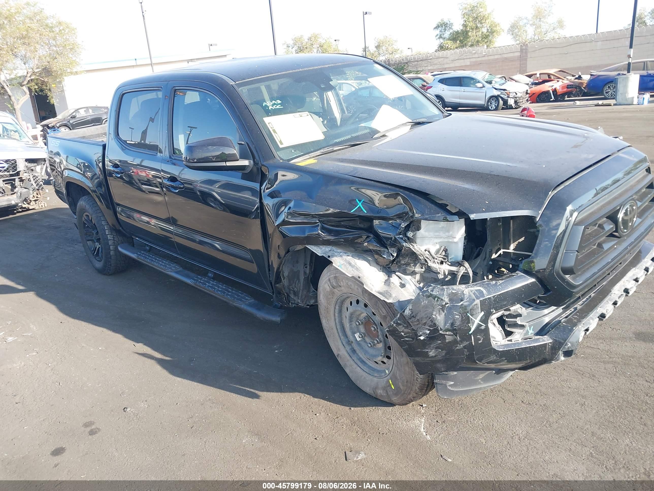 2021 Toyota Tacoma VIN 3TYAX5GN6MT013745 — IAAI salvage auction photo