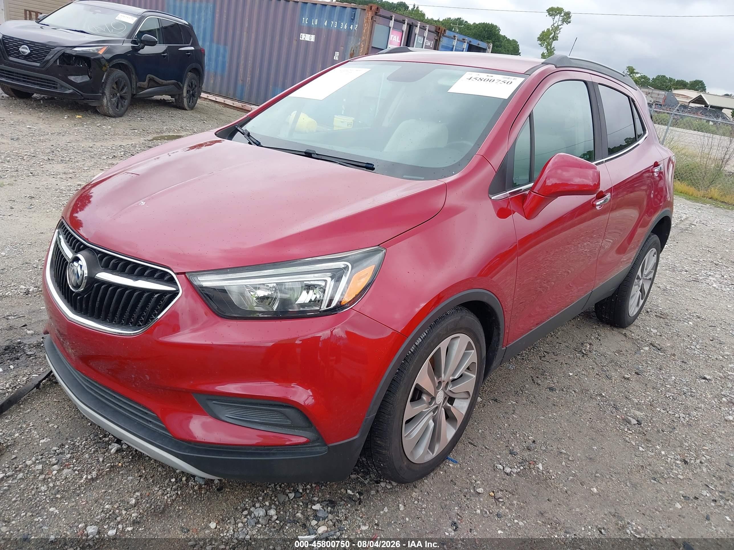 2020 Buick Encore VIN KL4CJASB9LB064443 IAAI salvage auction — Suspension, Salvage (North Carolina), sold $3,000 on 2026-09-24 (photo 2)