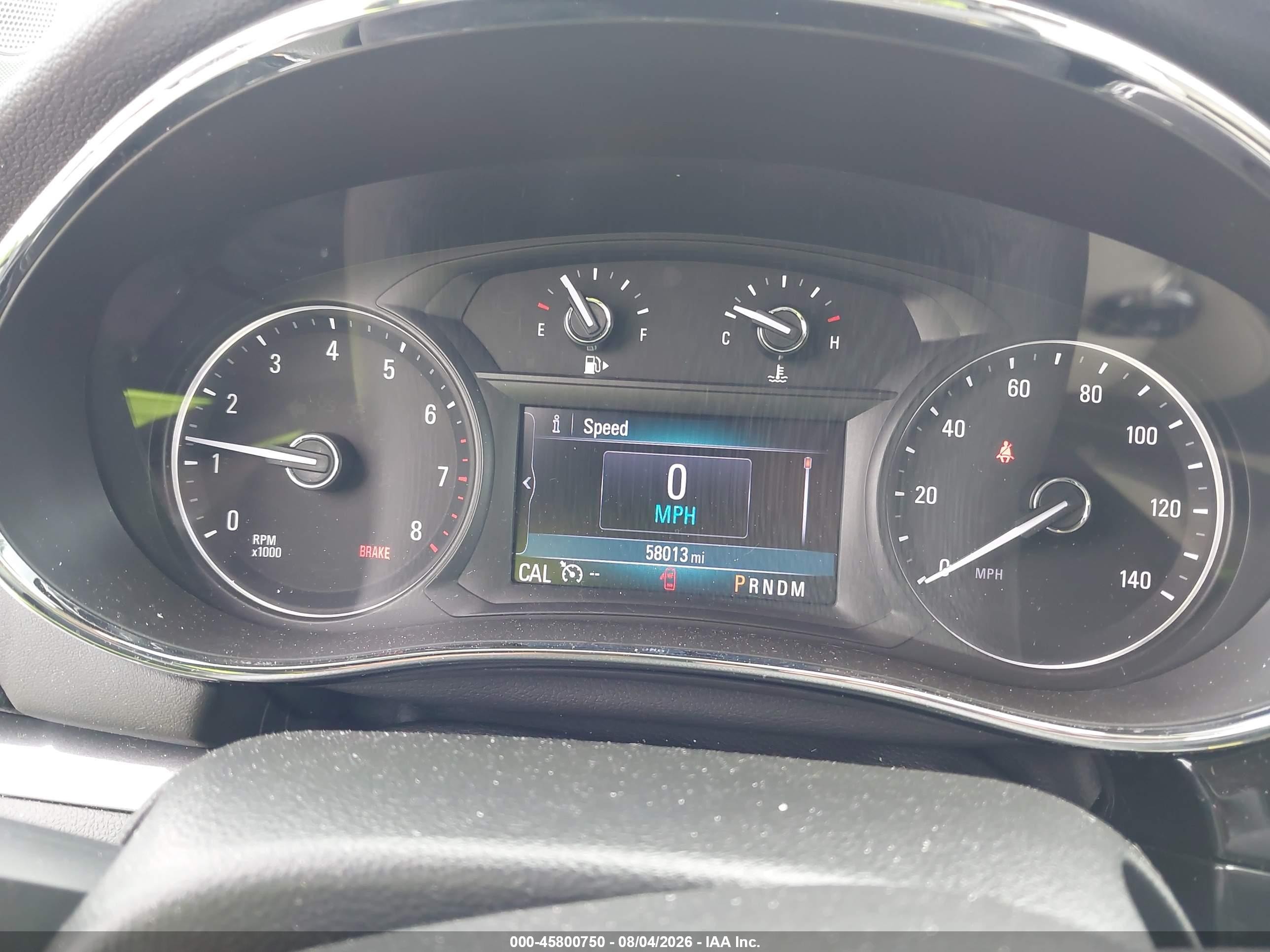 2020 Buick Encore VIN KL4CJASB9LB064443 IAAI salvage auction — Suspension, Salvage (North Carolina), sold $3,000 on 2026-09-24 (photo 7)