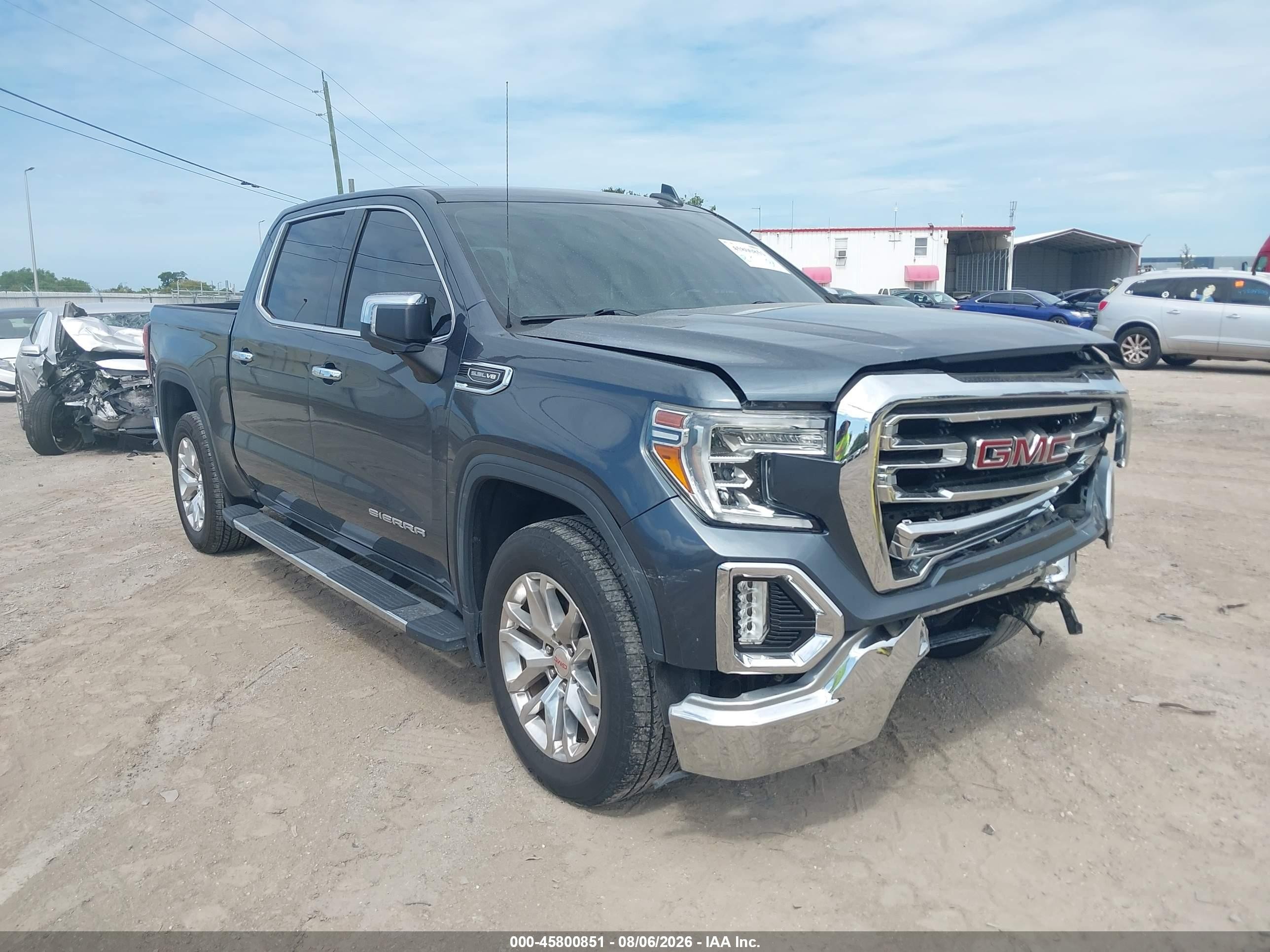 2019 GMC Sierra 1500 VIN 3GTP8DED8KG295521 — IAAI salvage auction photo