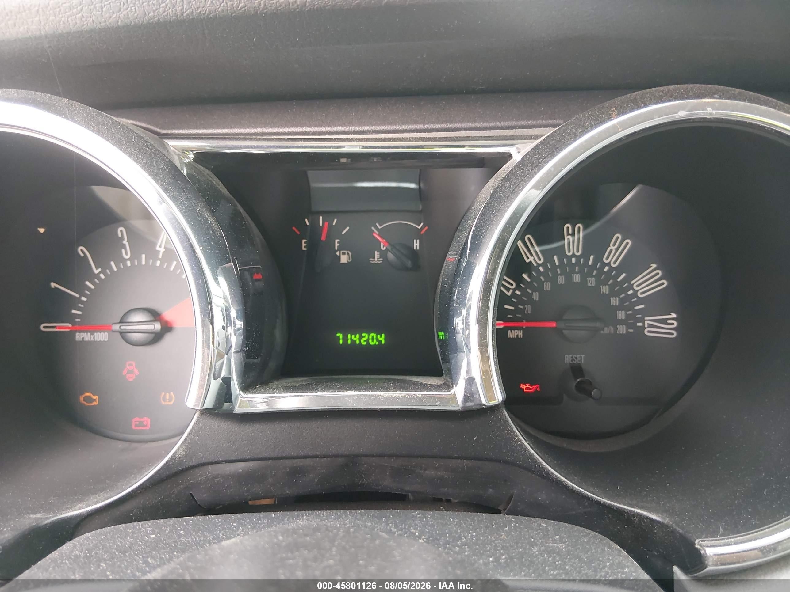 2009 Ford Mustang VIN 1ZVHT80N595123150 IAAI salvage auction — Normal Wear, Clear (Illinois), sold $725 on 2026-09-08 (photo 7)