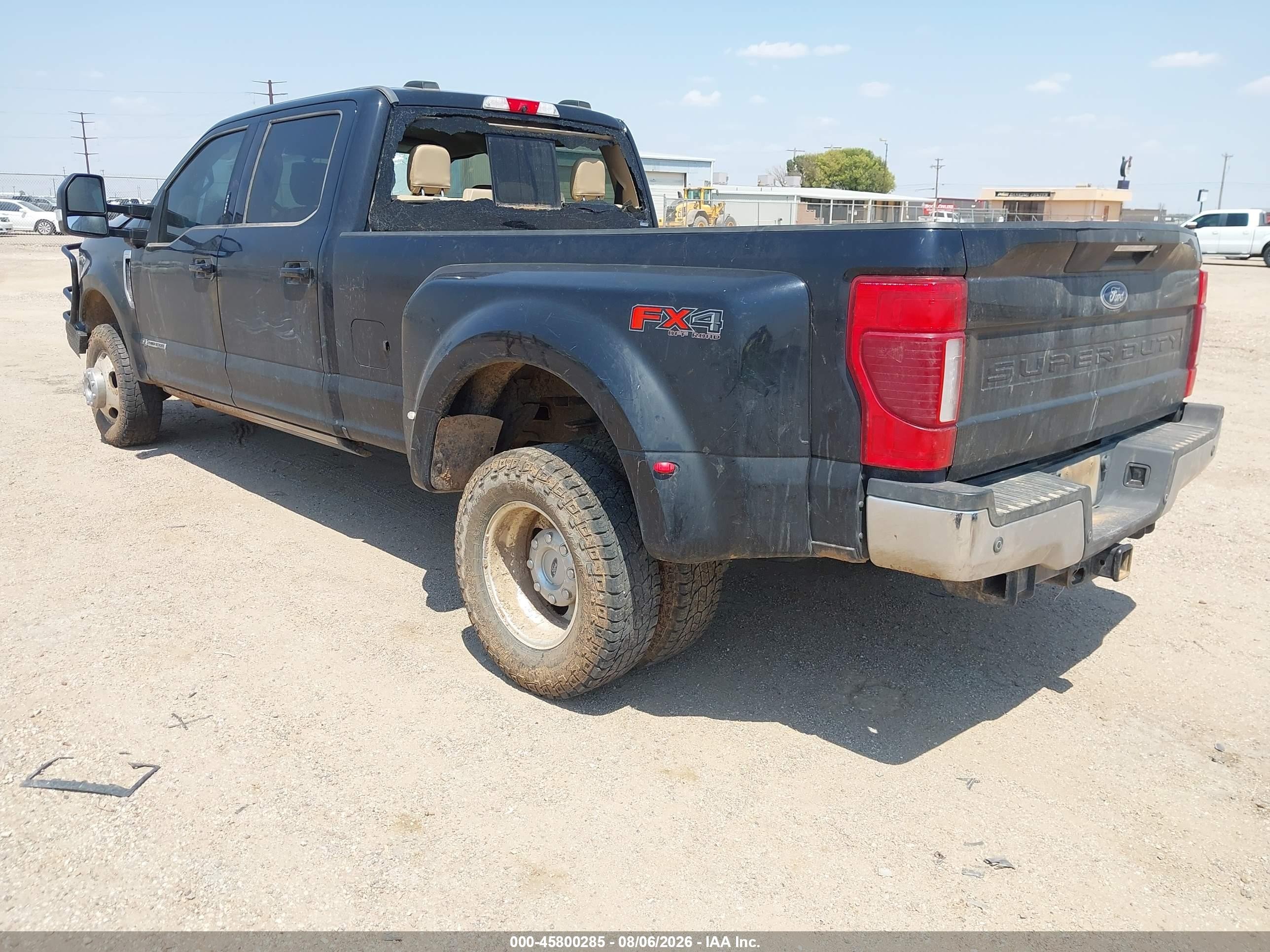 2020 Ford F-350 VIN 1FT8W3DT2LEE43605 IAAI salvage auction — Unknown, Salvage (Texas), sold $8,300 on 2026-09-25 (photo 3)