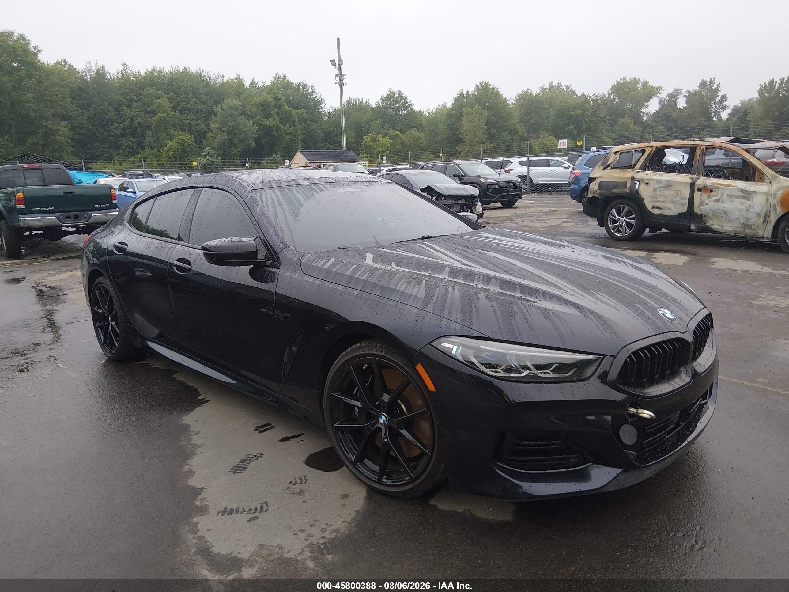 2024 BMW M850i xDrive VIN WBAGV8C06RCP91010 — IAAI salvage auction photo