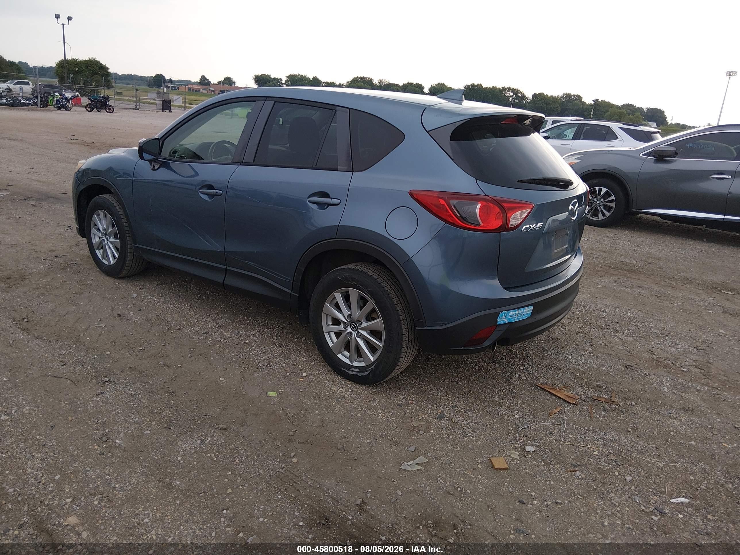 2016 Mazda Cx-5 VIN JM3KE2CY6G0672783 IAAI salvage auction — Front End, Salvage (Illinois), sold $2,700 on 2026-09-02 (photo 3)