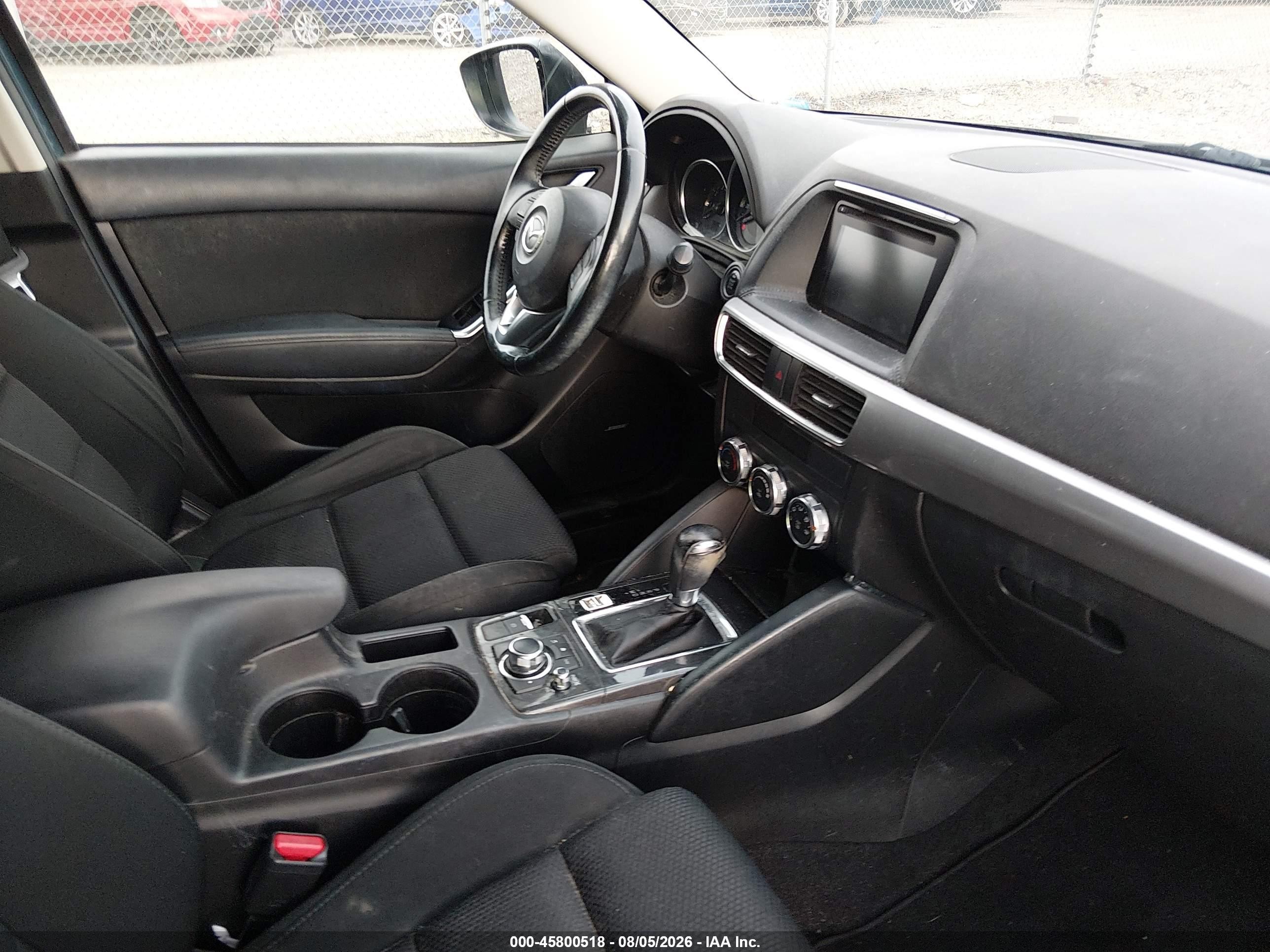 2016 Mazda Cx-5 VIN JM3KE2CY6G0672783 IAAI salvage auction — Front End, Salvage (Illinois), sold $2,700 on 2026-09-02 (photo 5)