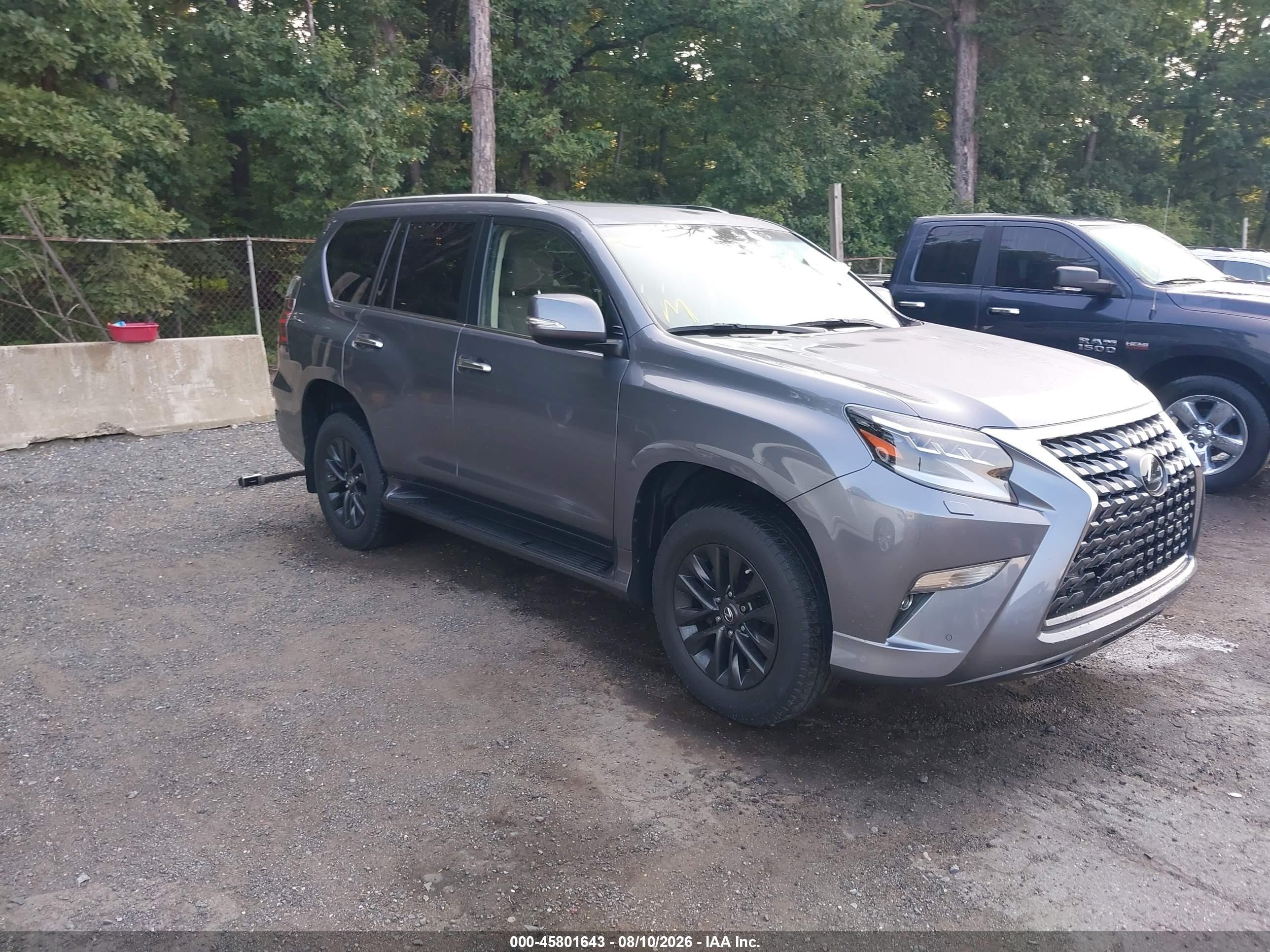 2022 Lexus GX 460 VIN JTJAM7BX8N5335364 — IAAI salvage auction photo