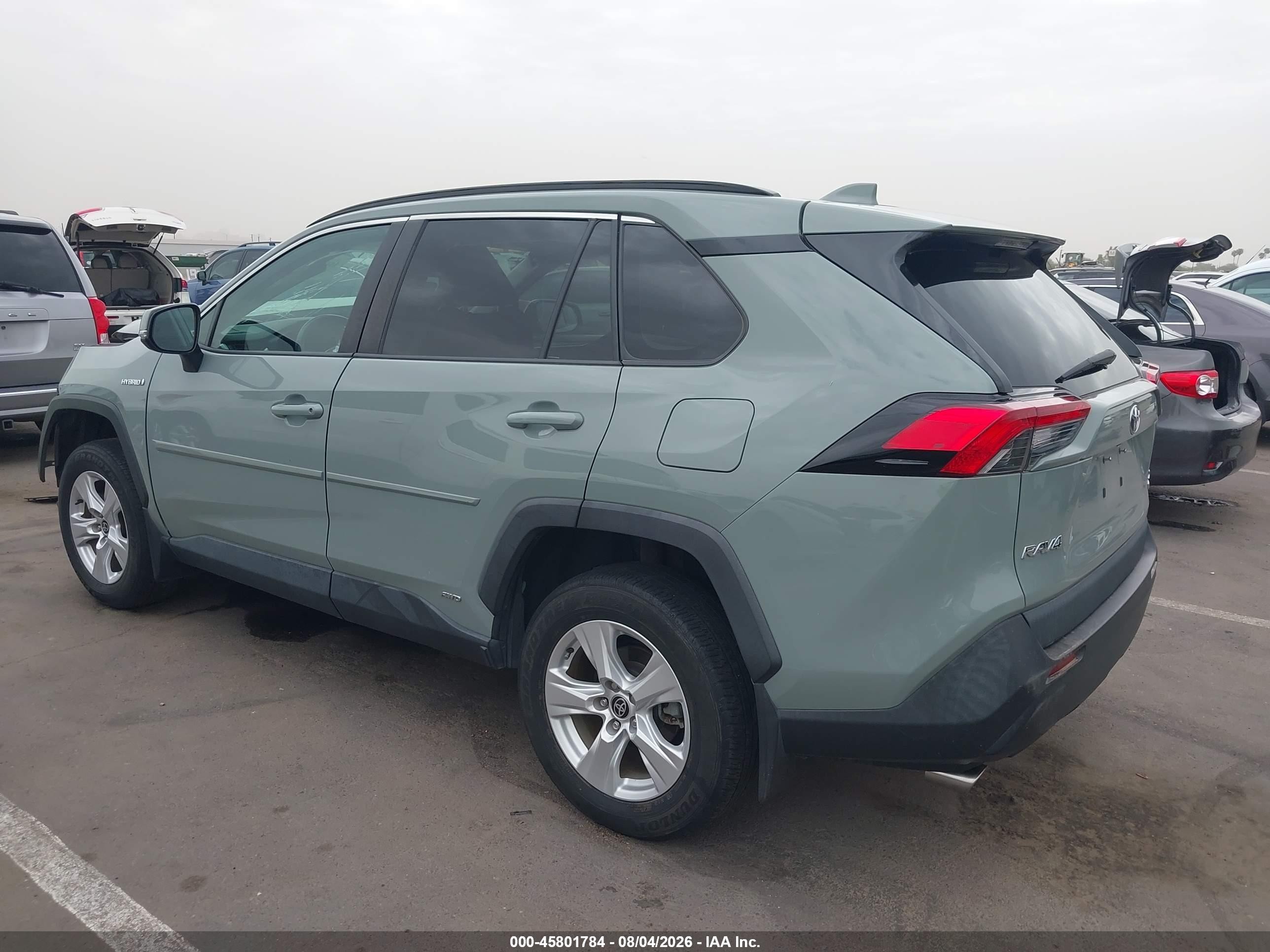 2021 Toyota Rav 4 VIN 2T3RWRFV5MW118169 IAAI salvage auction — Front End, Salvage (Arizona), sold $8,400 on 2026-09-13 (photo 3)
