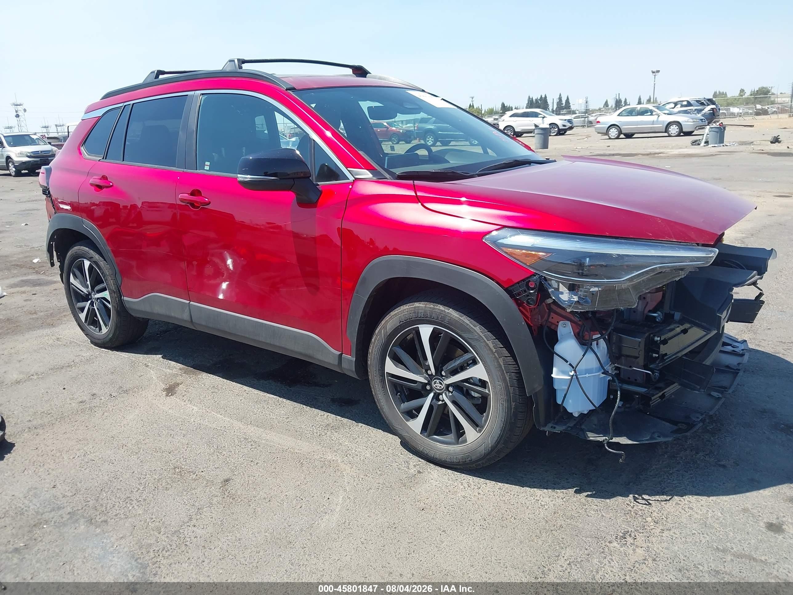 2025 Toyota Corolla Cross VIN 7MUFBABGXSV074231 — IAAI salvage auction photo