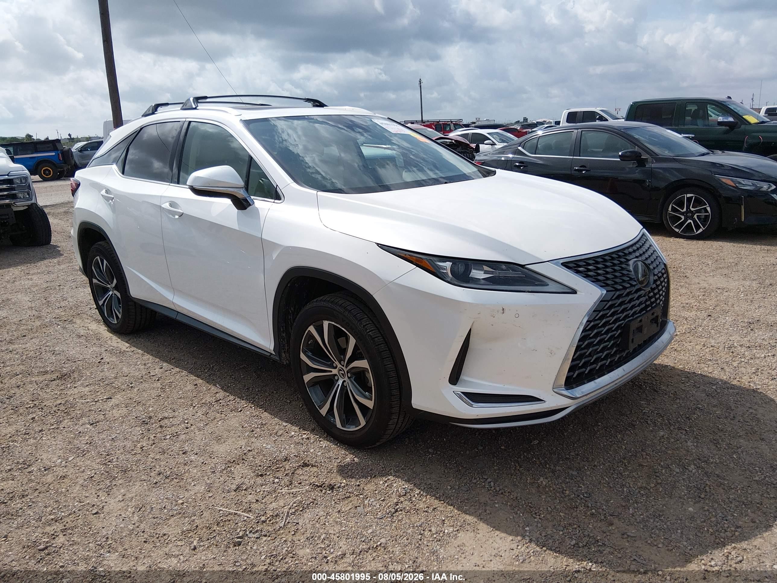 2020 Lexus RX 350 VIN 2T2HZMAA8LC161046 — IAAI salvage auction photo