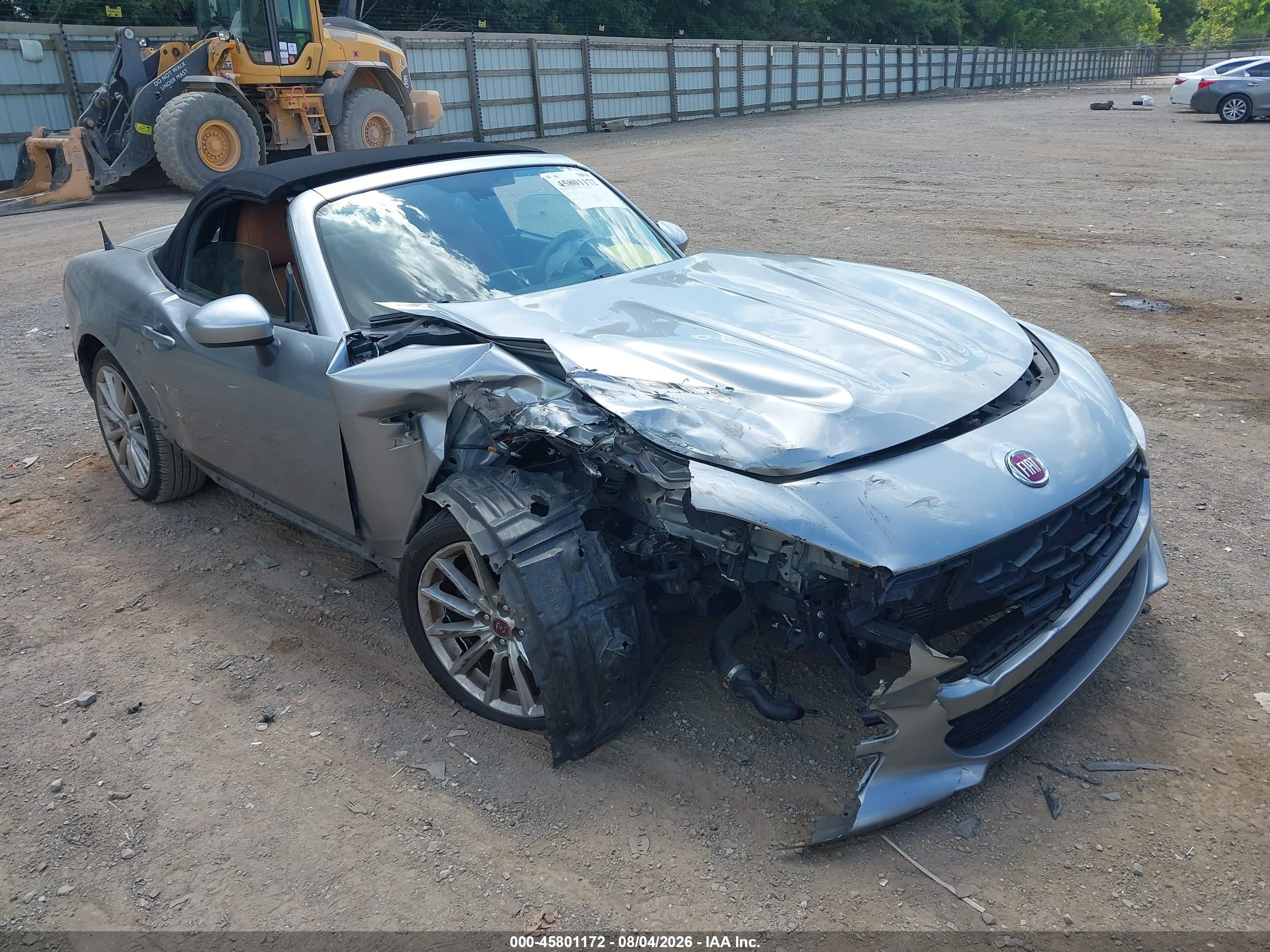 2017 Fiat 124 Spider VIN JC1NFAEK5H0105551 IAAI salvage auction — Unknown, Salvage (Tennessee), sold $1,400 on 2026-09-12 (photo 6)