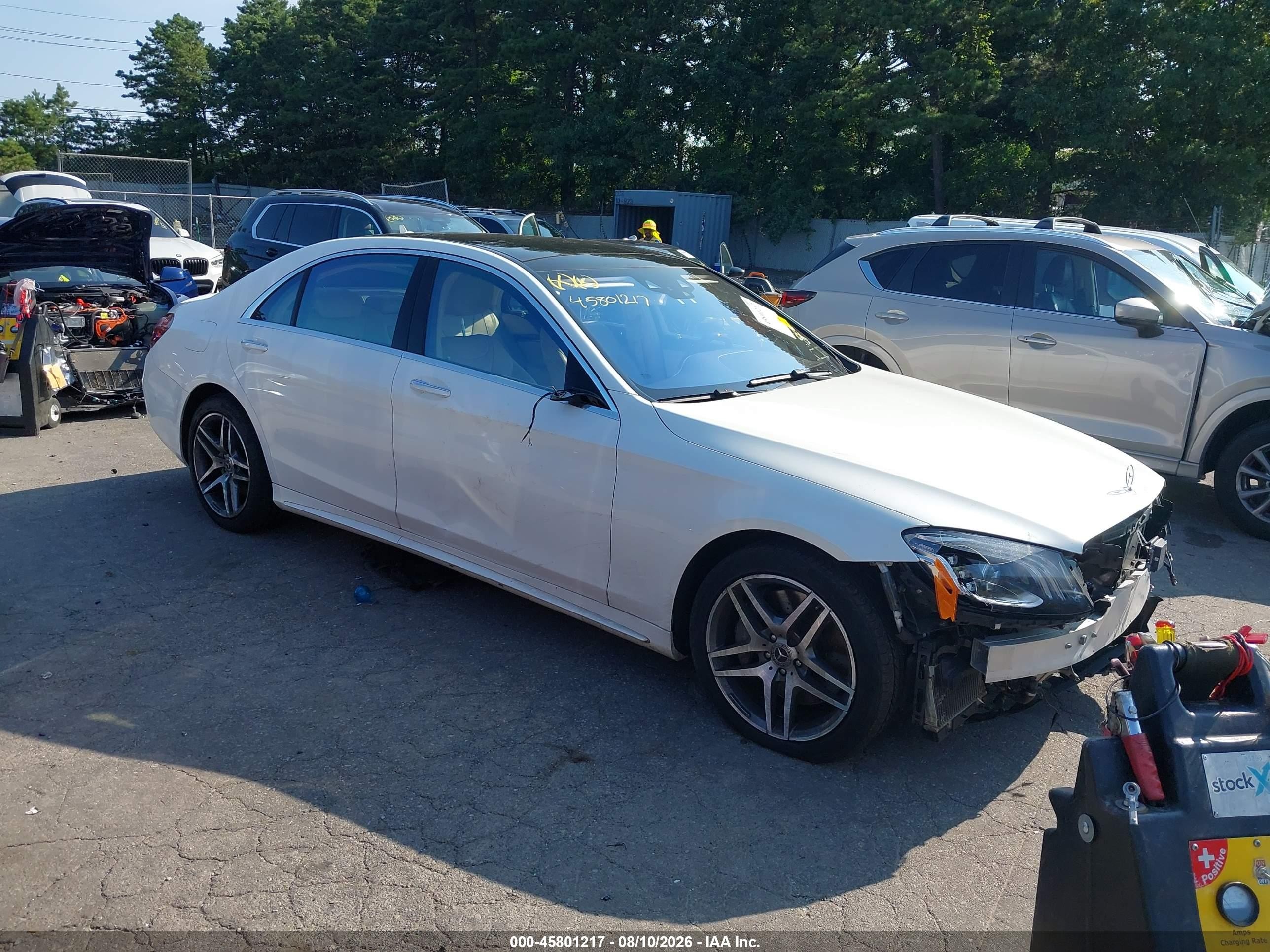 2019 Mercedes-Benz S-Class VIN WDDUG8GB4KA462115 — IAAI salvage auction photo