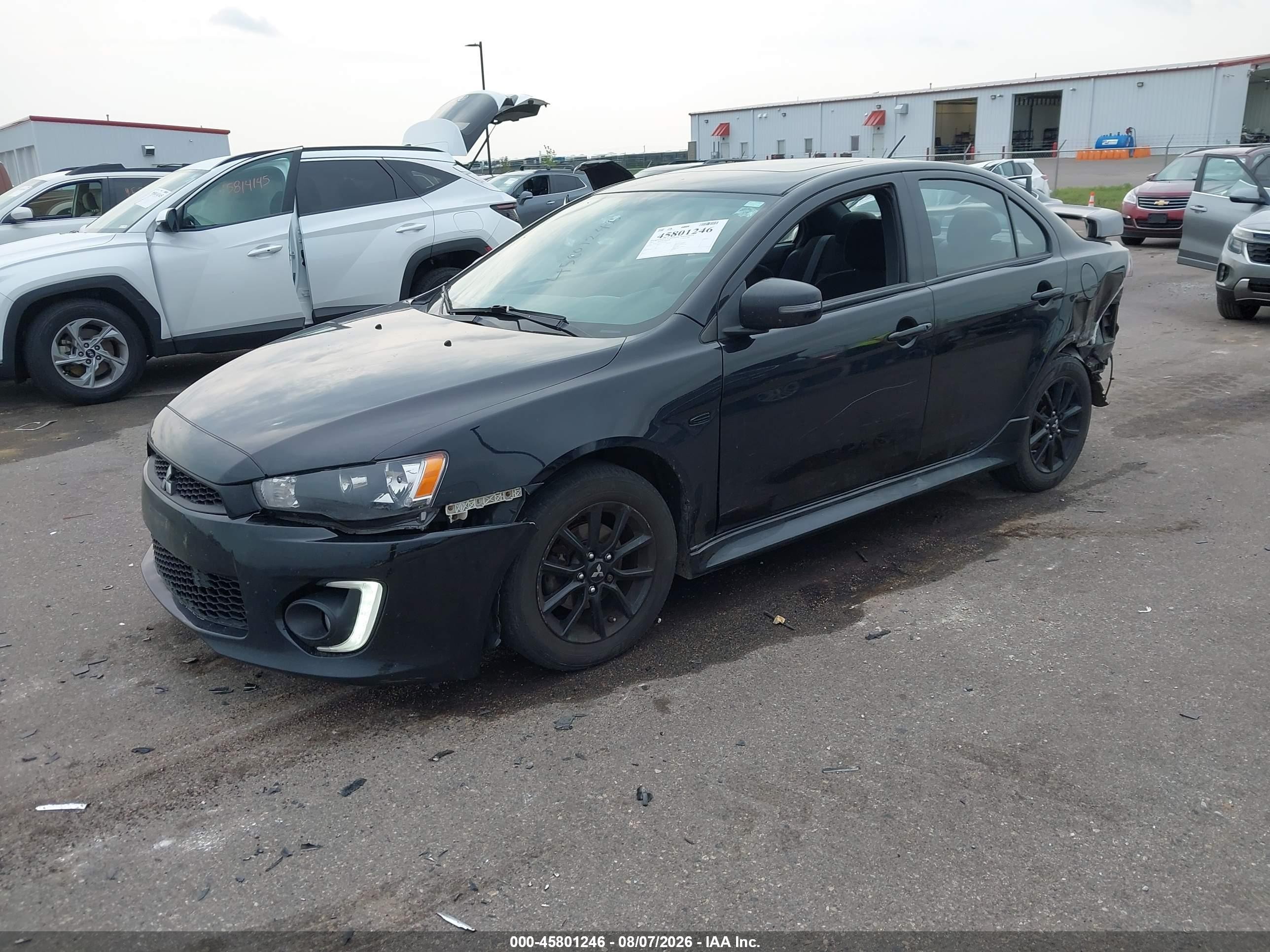 2017 Mitsubishi Lancer VIN JA32U2FU4HU011203 IAAI salvage auction — Rear End, Prior Salvage (Minnesota), sold $1,100 on 2026-09-24 (photo 2)
