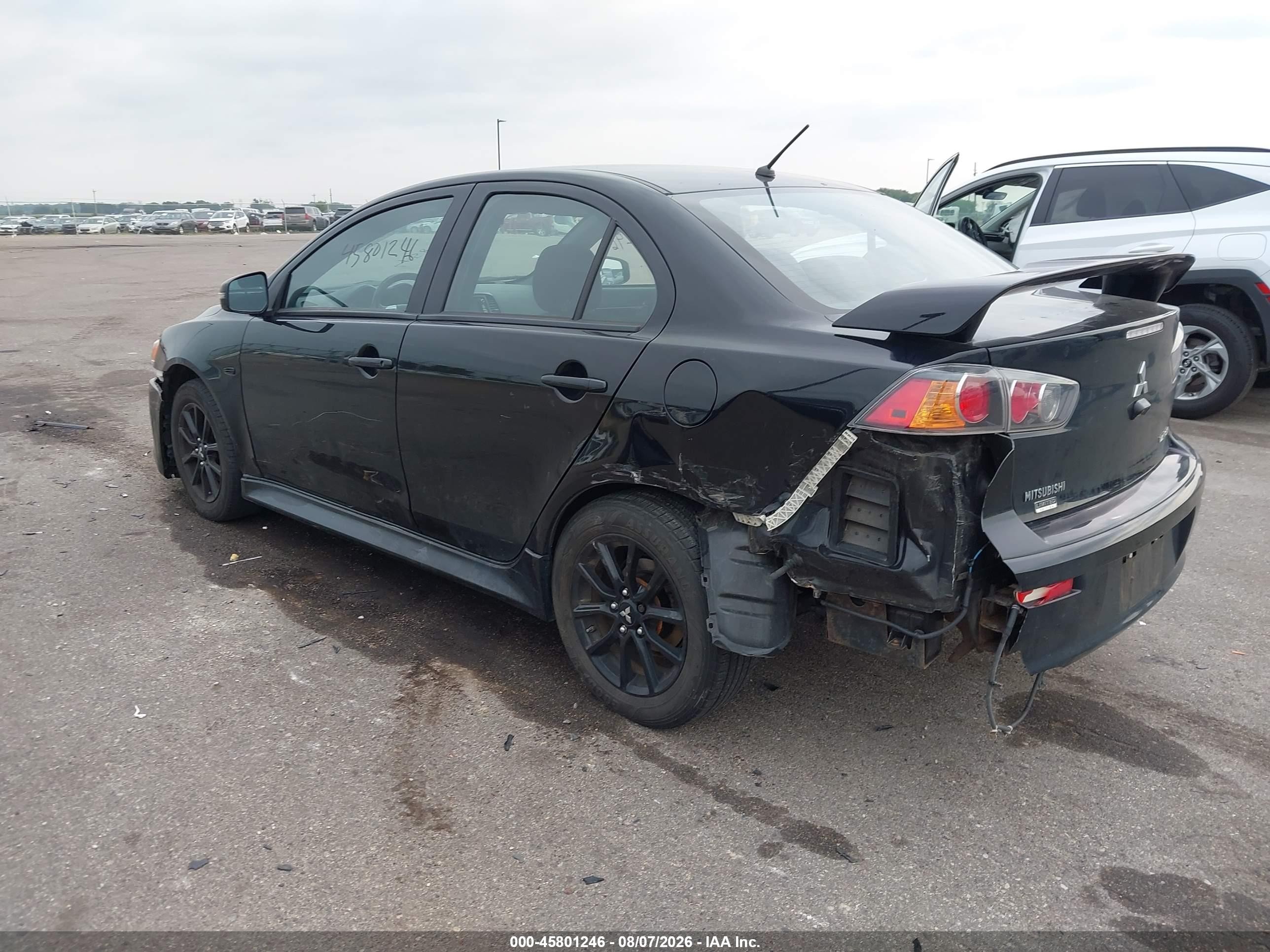2017 Mitsubishi Lancer VIN JA32U2FU4HU011203 IAAI salvage auction — Rear End, Prior Salvage (Minnesota), sold $1,100 on 2026-09-24 (photo 3)