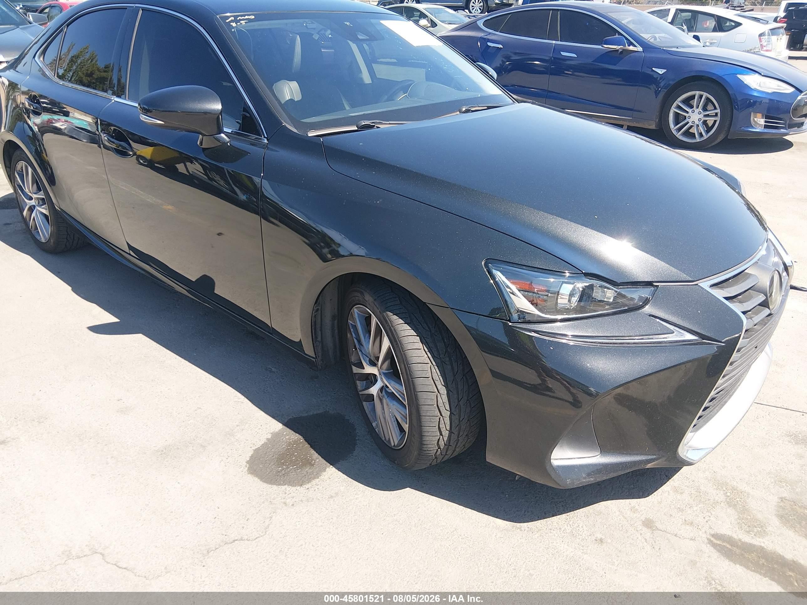 2020 Lexus IS 300 VIN JTHAA1D25L5108994 — IAAI salvage auction photo