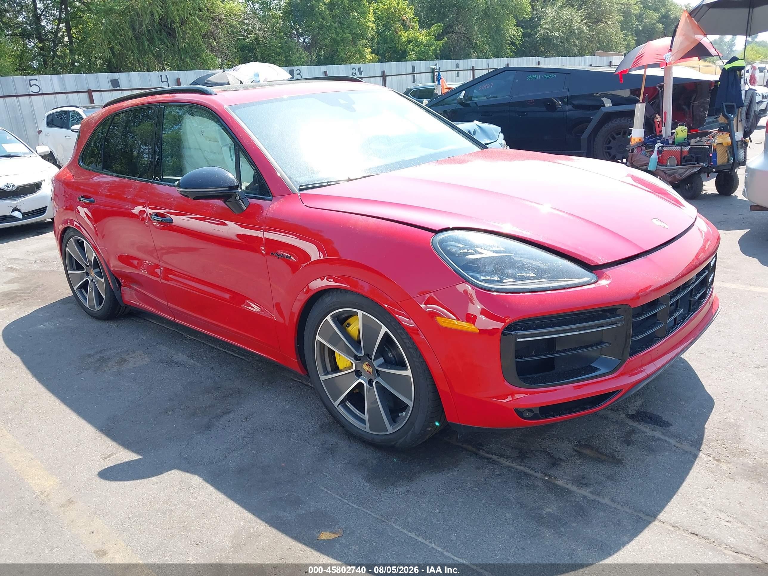 2023 Porsche Cayenne VIN WP1AH2AY8PDA22035 — IAAI salvage auction photo