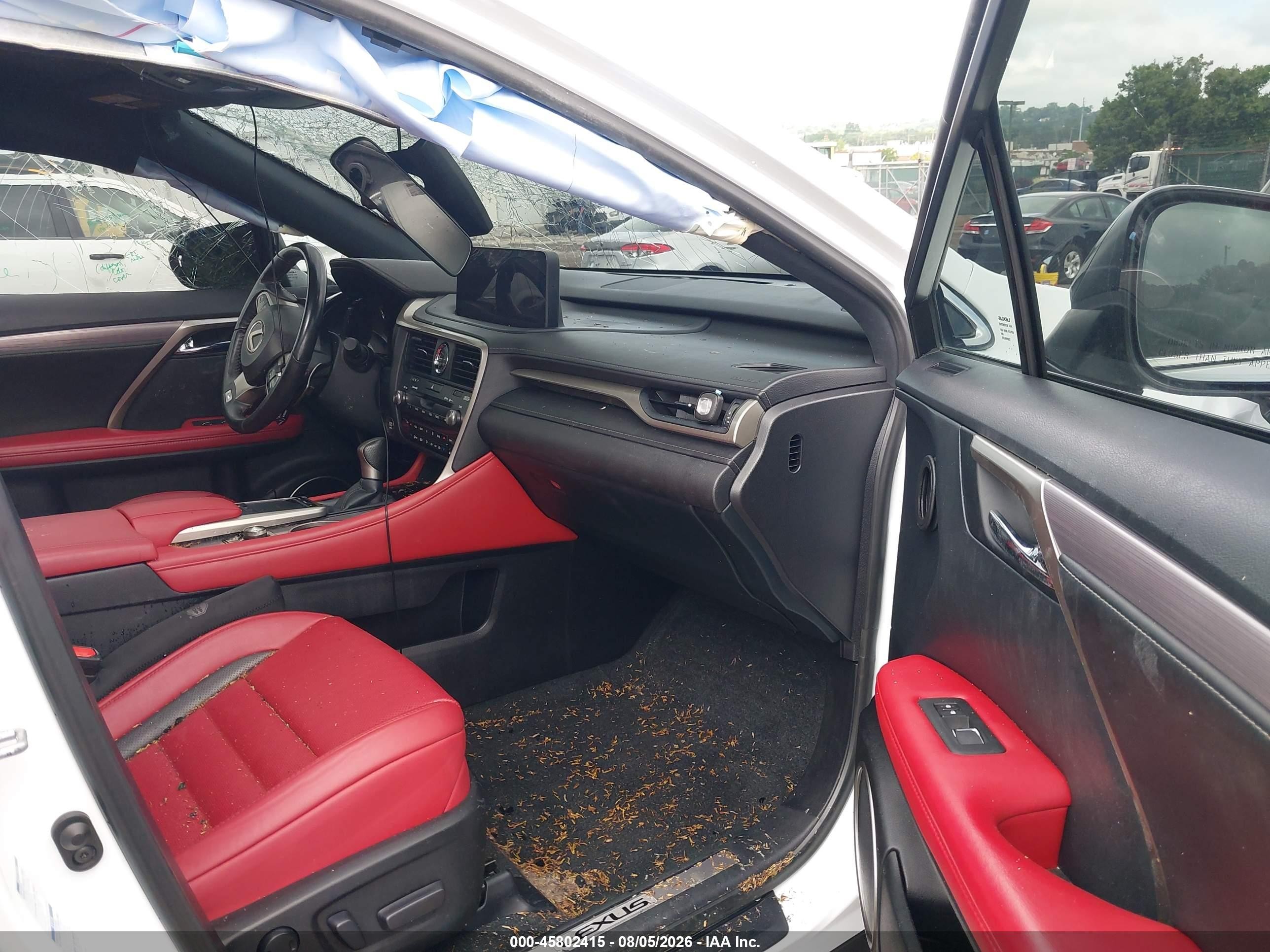 2021 Lexus RX 350 VIN 2T2YZMDA3MC305146 IAAI salvage auction — Side, Salvage (Pennsylvania), sold $17,900 on 2026-10-09 (photo 5)