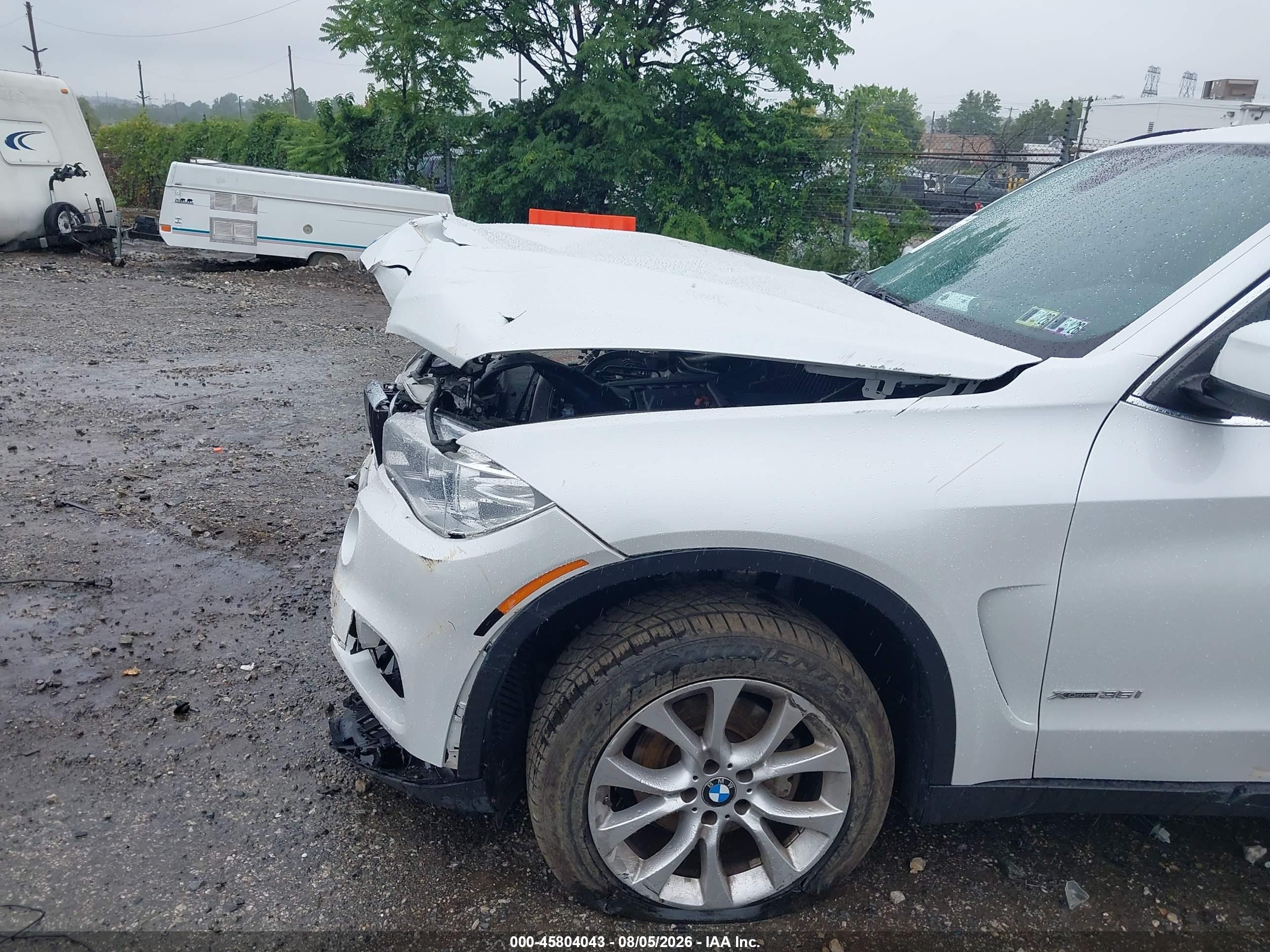 2016 BMW X5 VIN 5UXKR0C50G0P21837 IAAI salvage auction — Front End, Salvage (Pennsylvania), sold $2,500 on 2026-09-27 (photo 6)