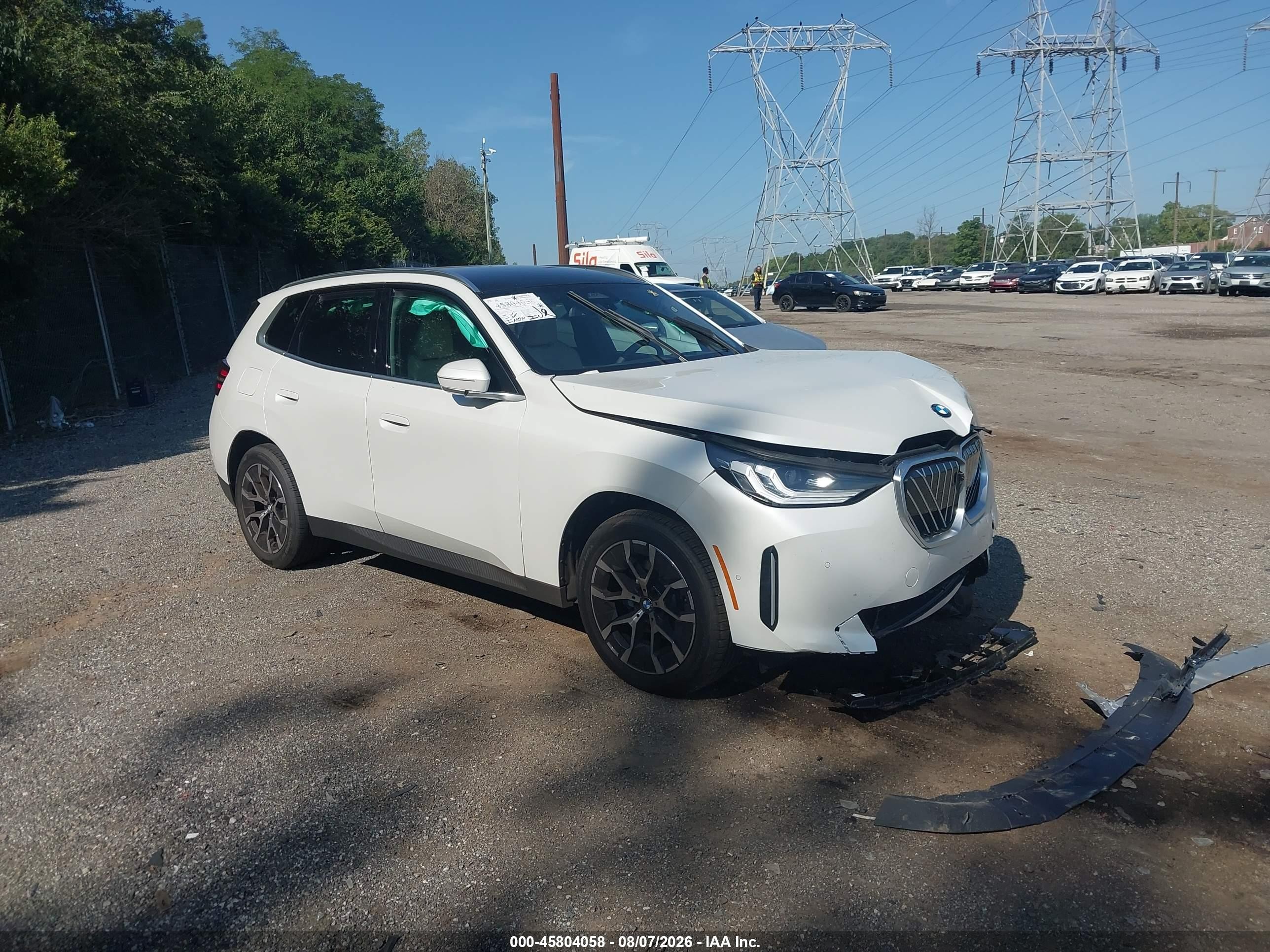 2026 BMW X3 VIN 5UX53GP06T9415429 IAAI salvage auction — Electrical, Salvage (Pennsylvania), sold $22,100 on 2026-09-04 (photo 1)
