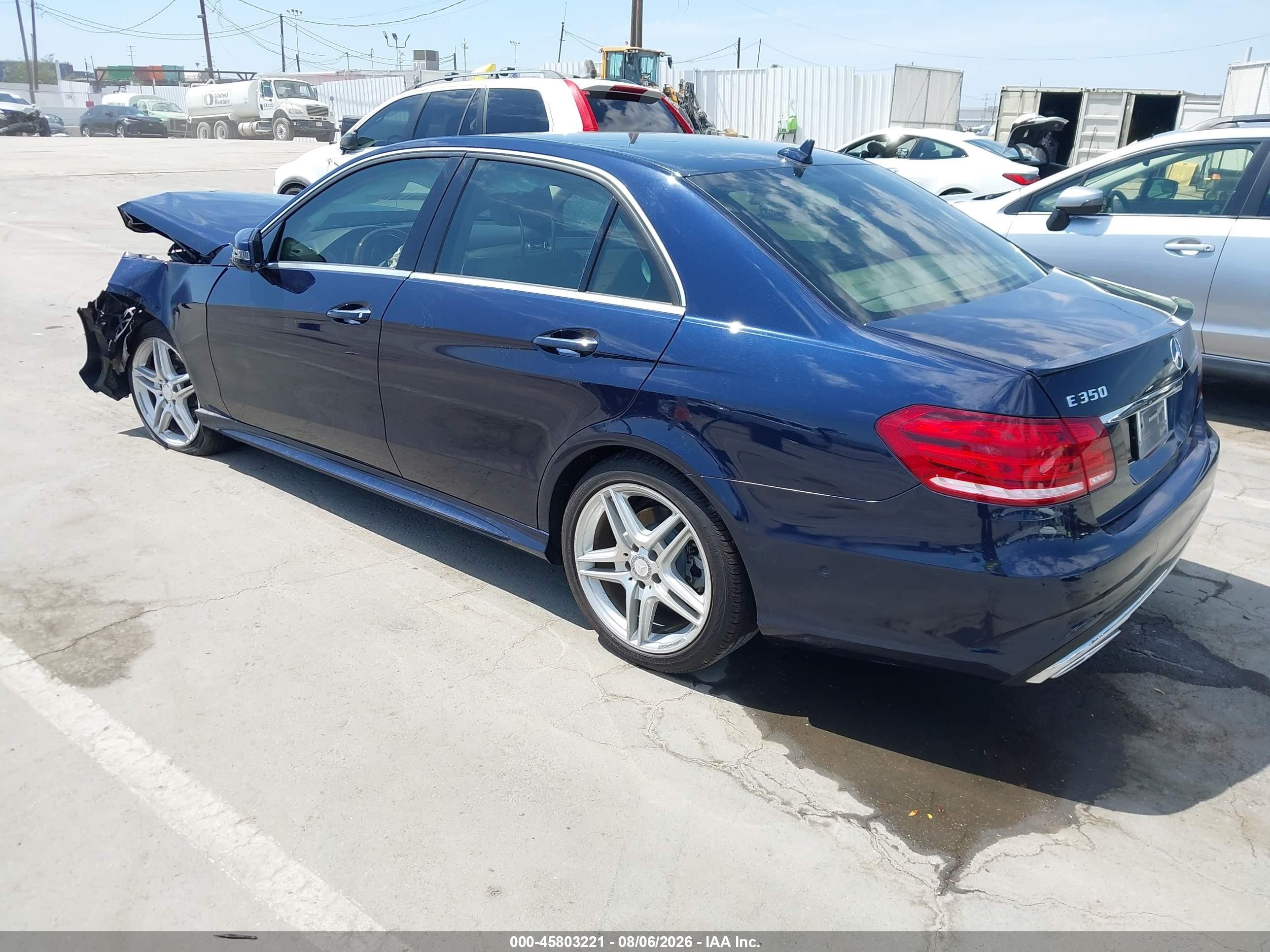 2014 Mercedes-benz E-klasse VIN WDDHF5KB0EA812242 IAAI salvage auction — Front End, Salvage (California), sold $850 on 2026-09-13 (photo 3)