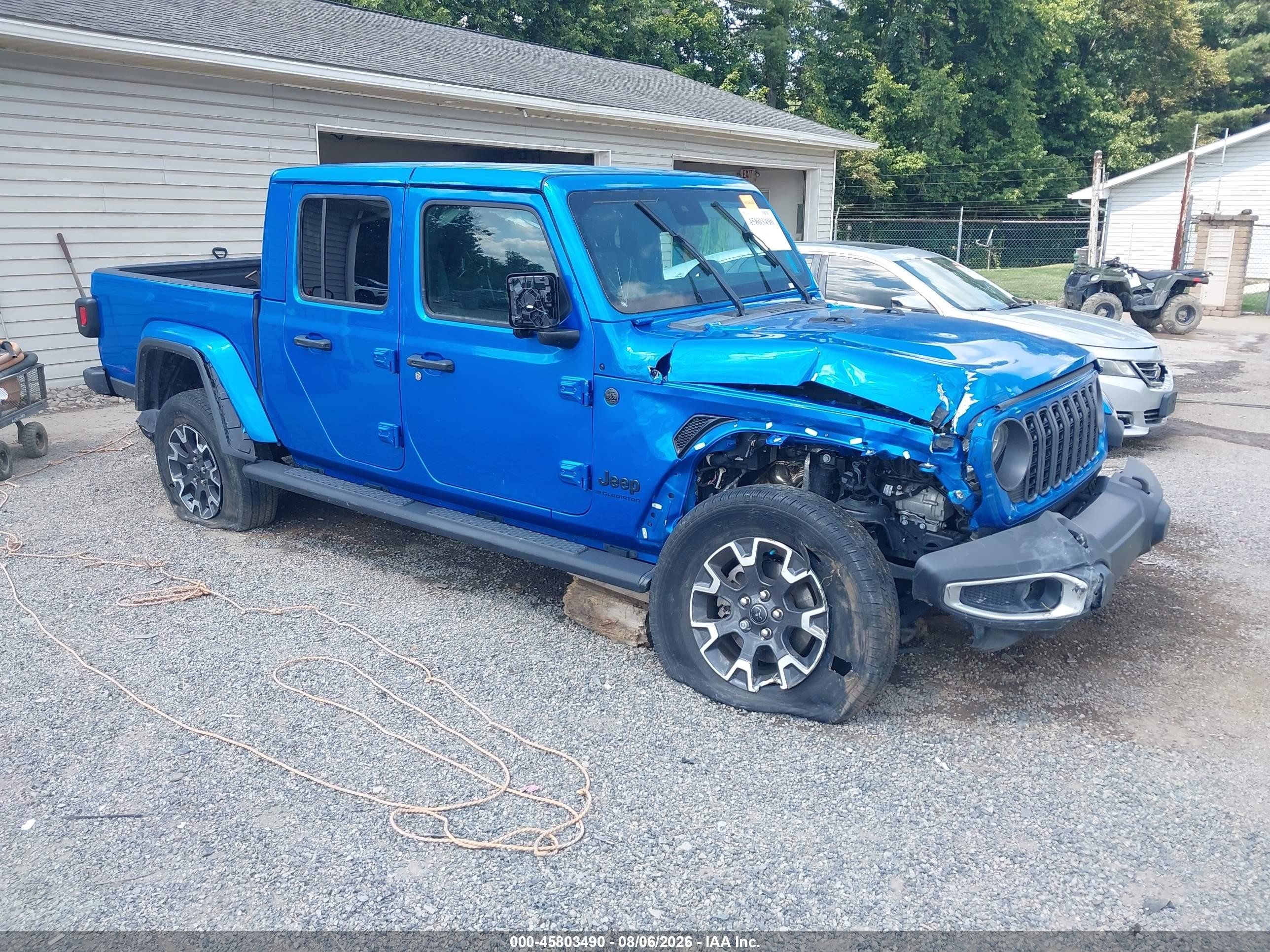 2024 Jeep Gladiator VIN 1C6HJTAG8RL120564 — IAAI salvage auction photo