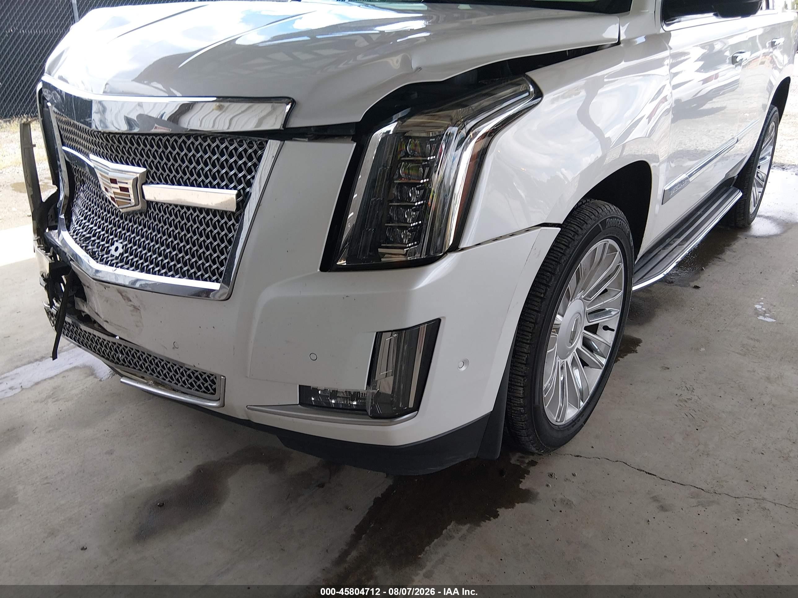 2017 Cadillac Escalade VIN 1GYS3BKJ9HR349466 IAAI salvage auction — Front End, Salvage (Idaho), sold $6,900 on 2026-09-12 (photo 6)