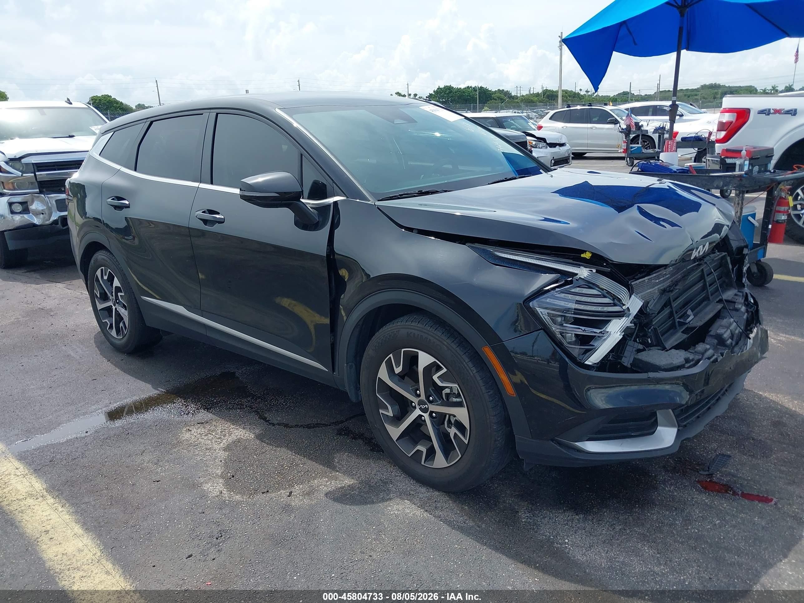 2024 Kia Sportage VIN 5XYK33DF7RG227449 — IAAI salvage auction photo