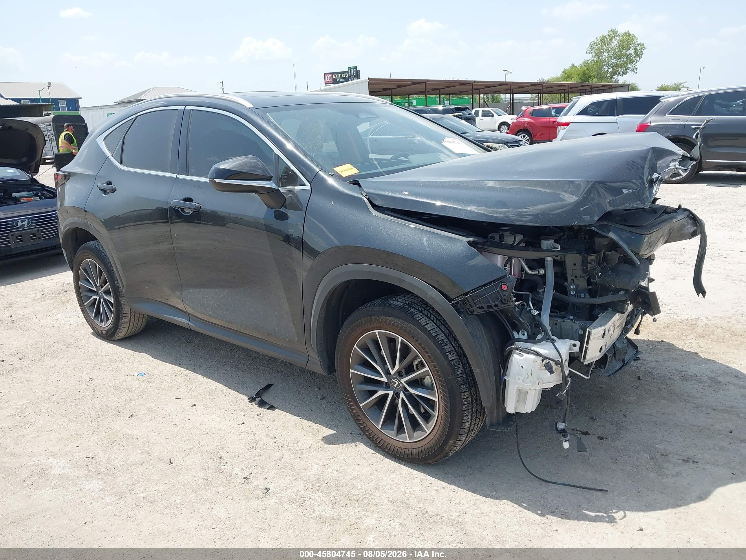 2024 Lexus NX 350h VIN JTJGKCEZ7R5018168 — IAAI salvage auction photo