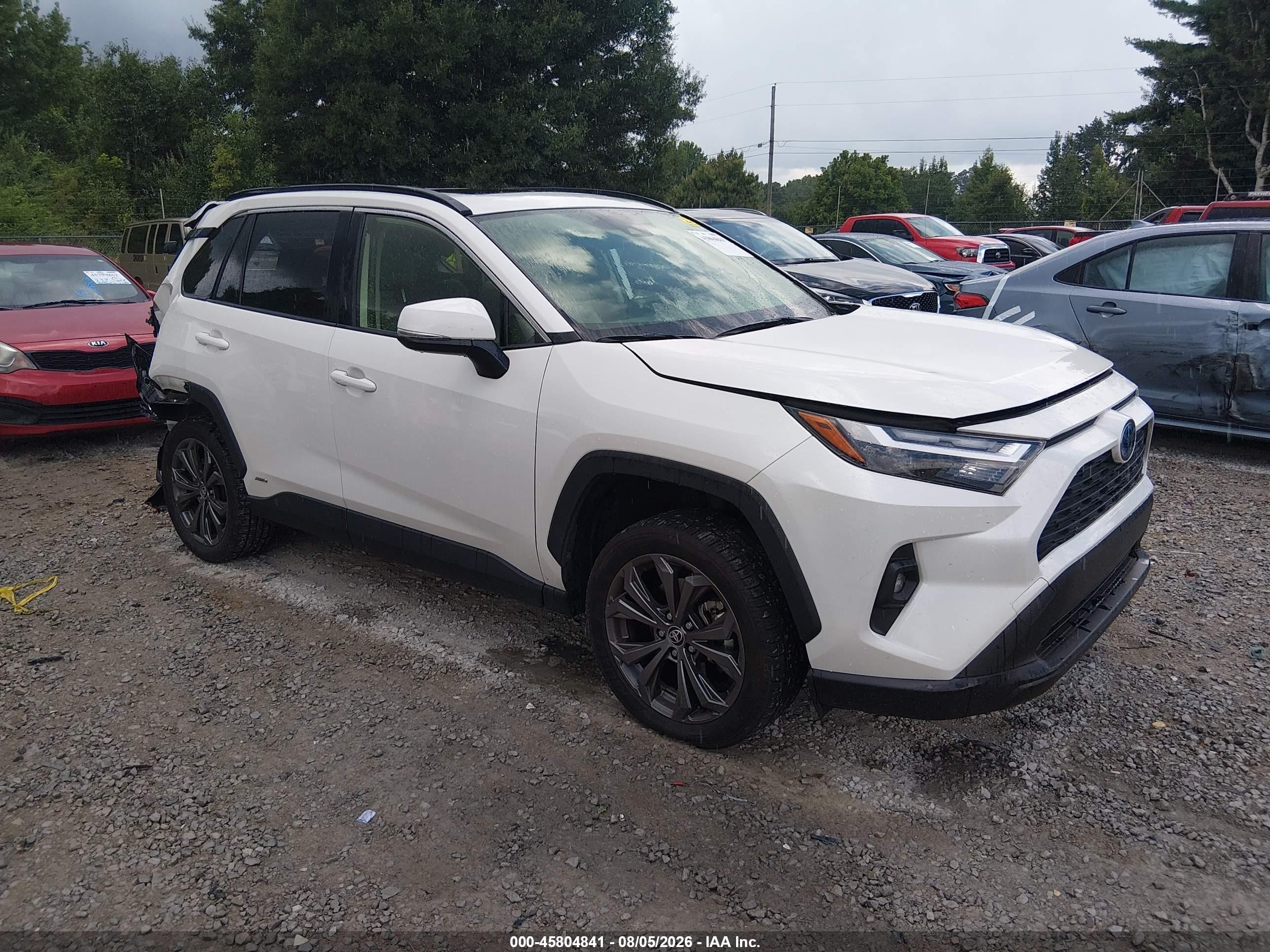 2022 Toyota RAV4 Hybrid VIN JTMB6RFV9ND535200 — IAAI salvage auction photo