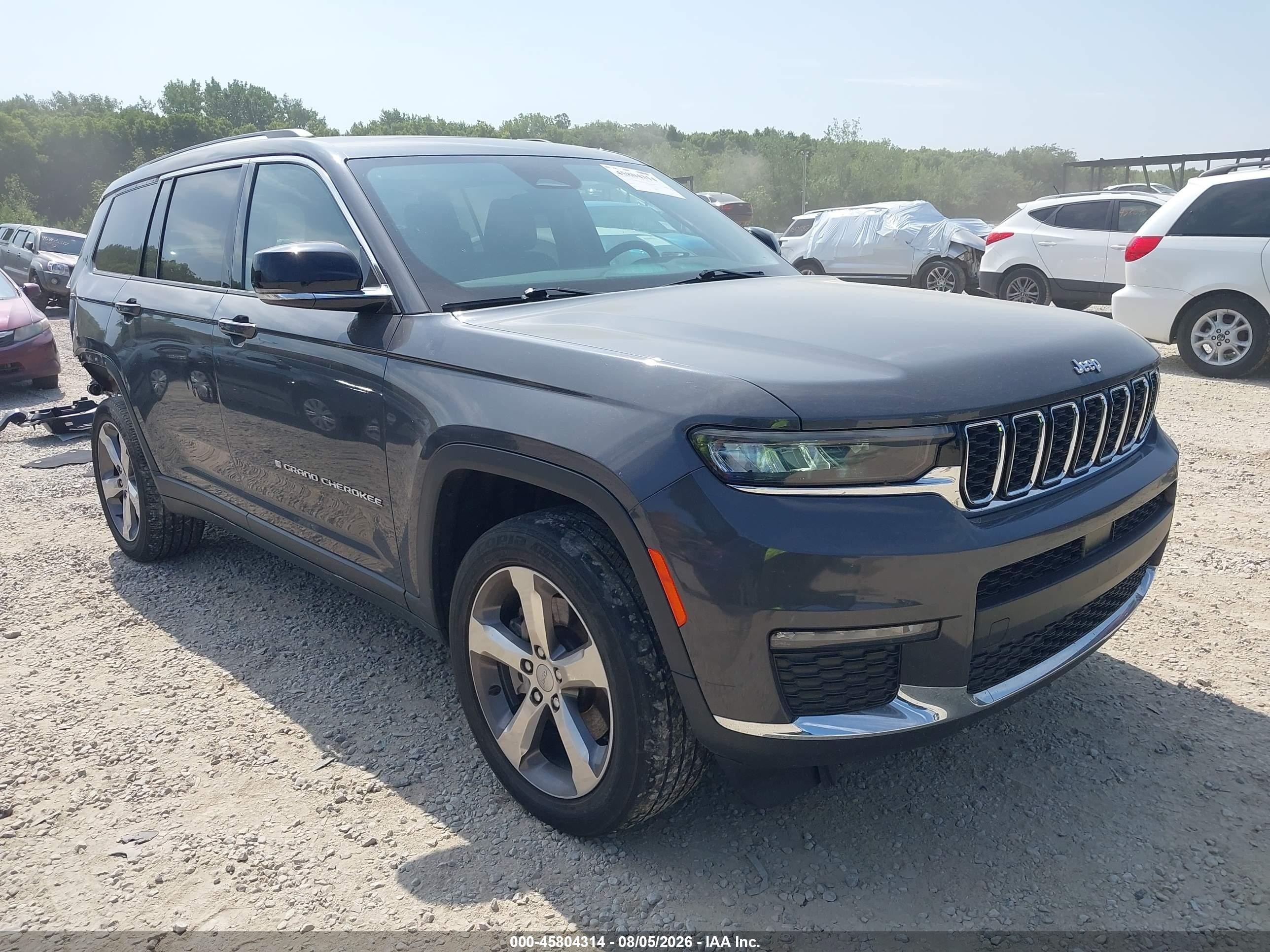2021 Jeep Grand Cherokee L VIN 1C4RJKBG4M8186904 — IAAI salvage auction photo