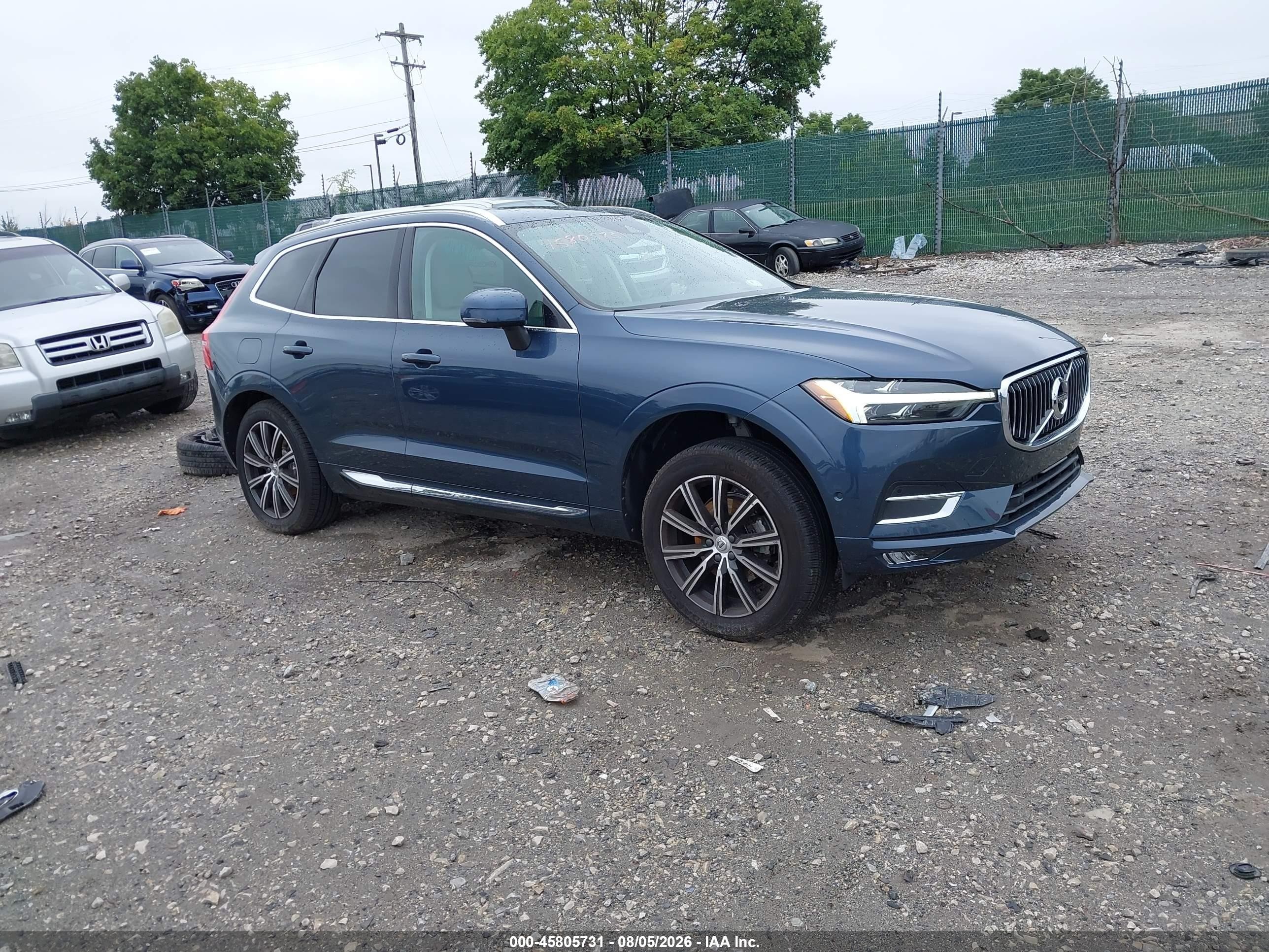 2021 Volvo XC60 VIN YV4102RL9M1854902 — IAAI salvage auction photo