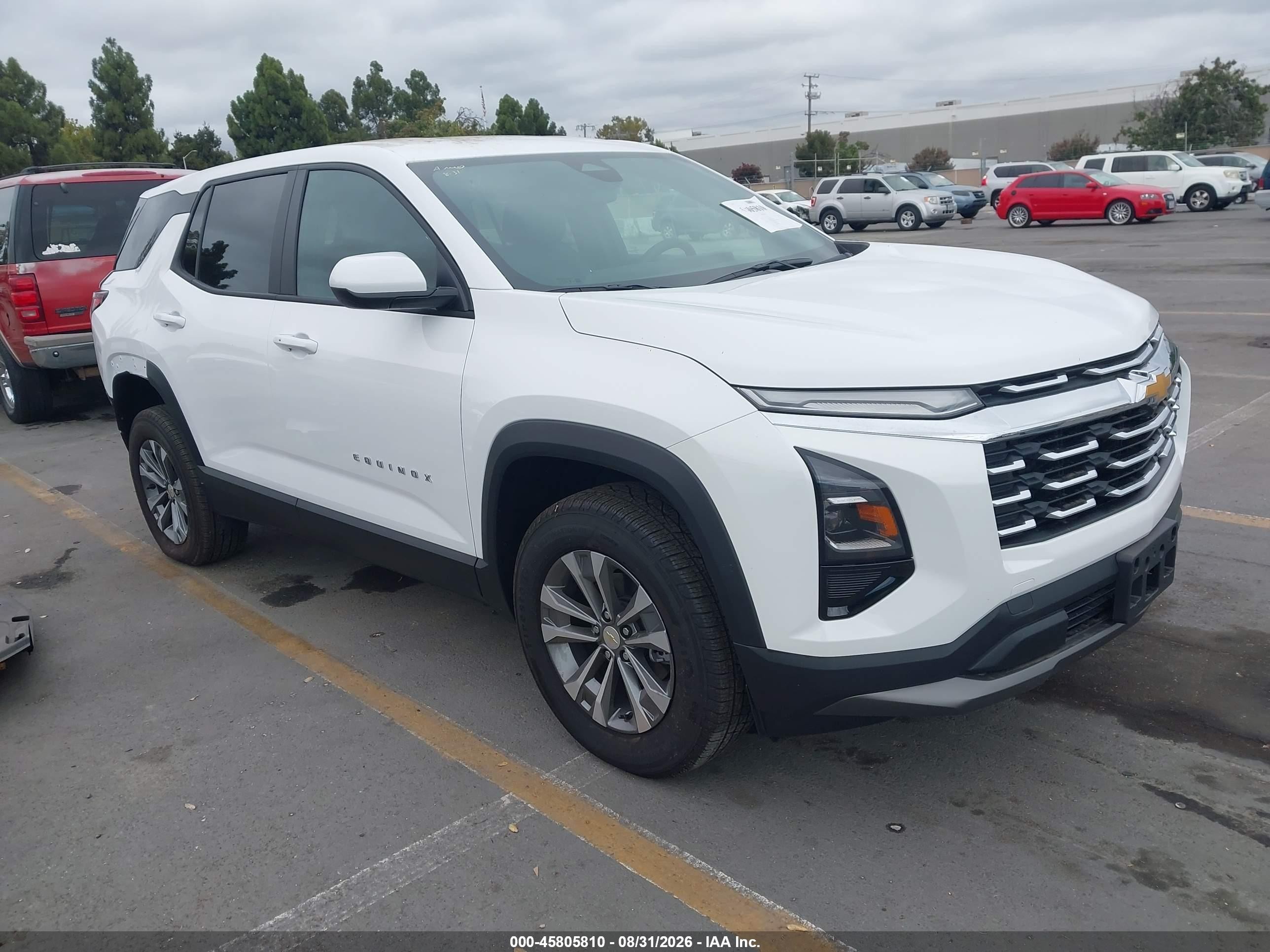 2026 Chevrolet Equinox VIN 3GNAXHEG8TL464804 — IAAI salvage auction photo
