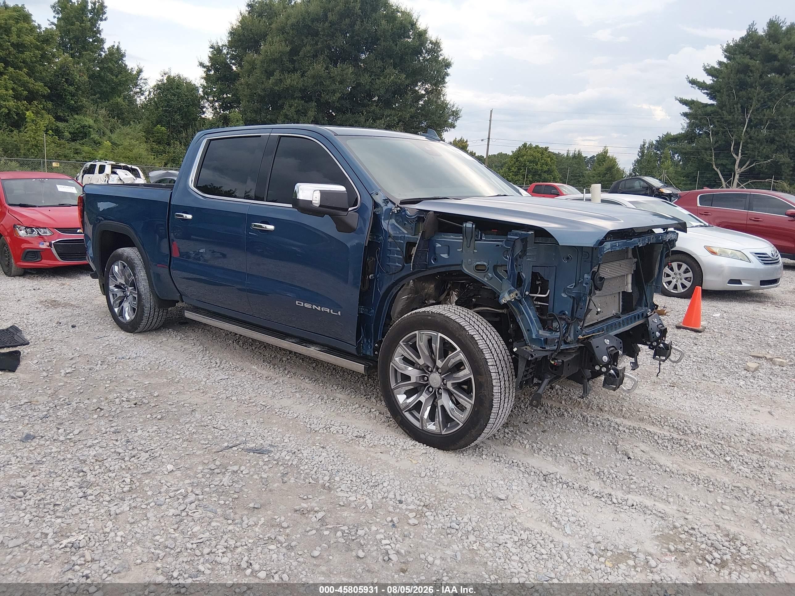 2025 GMC Sierra 1500 VIN 1GTUUGEL9SZ144484 — IAAI salvage auction photo