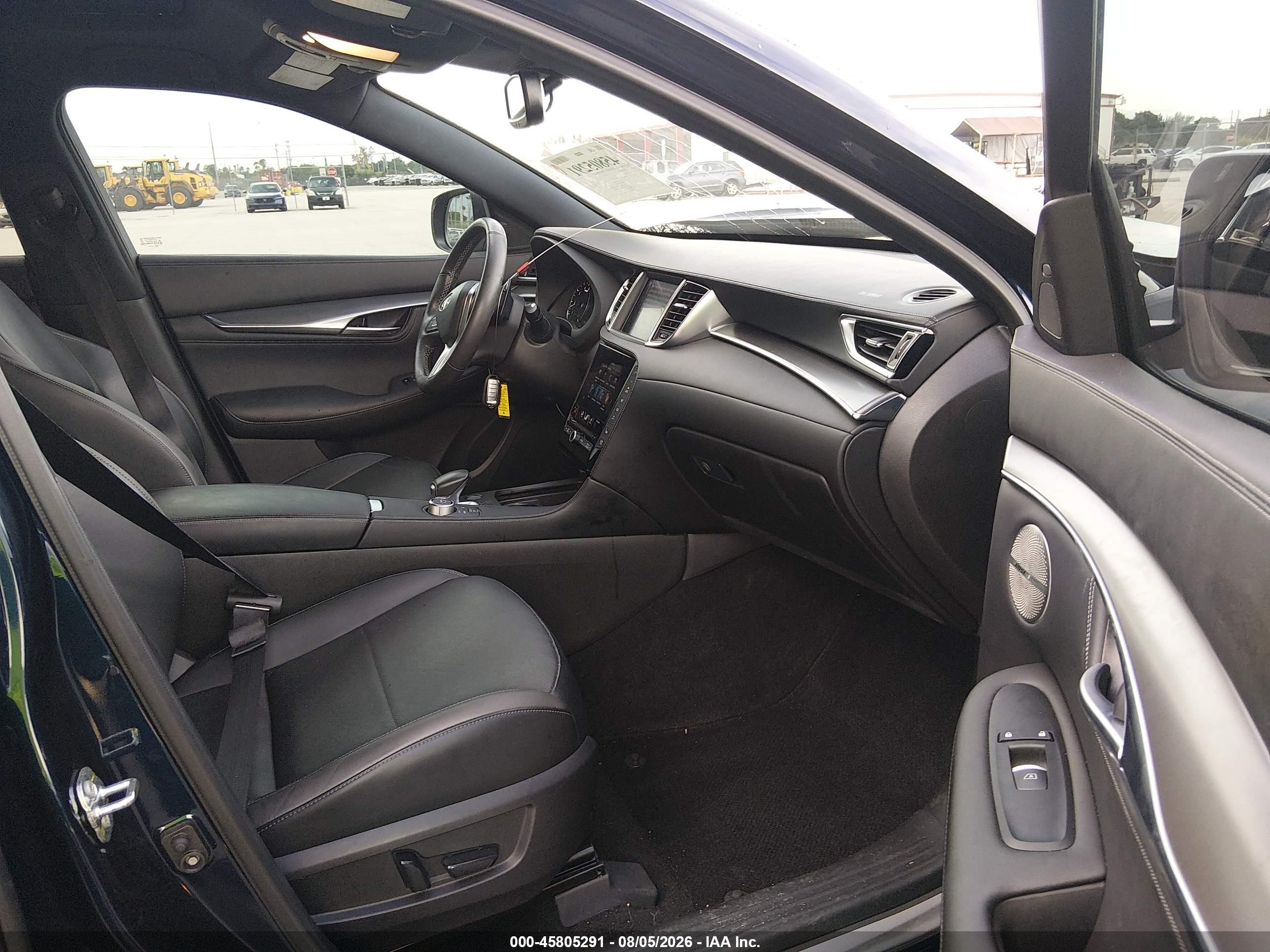 2023 Infiniti Qx55 VIN 3PCAJ5KR5PF121211 IAAI salvage auction — Unknown, Rebuildable (Florida), sold $8,600 on 2026-09-06 (photo 5)